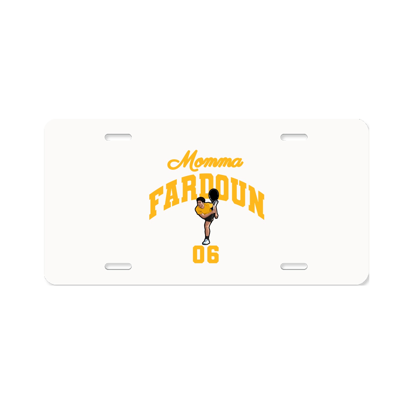 License Plate — Mothers Day Arch in Classic