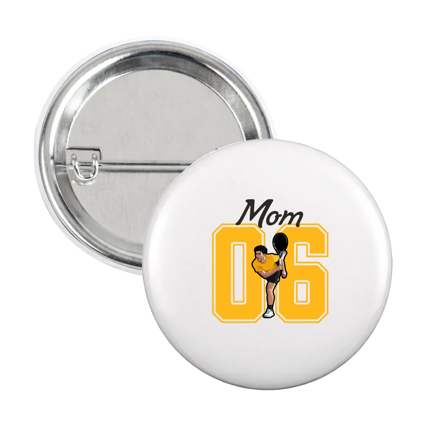 Game Day Button — Mothers Day Shirsey in White