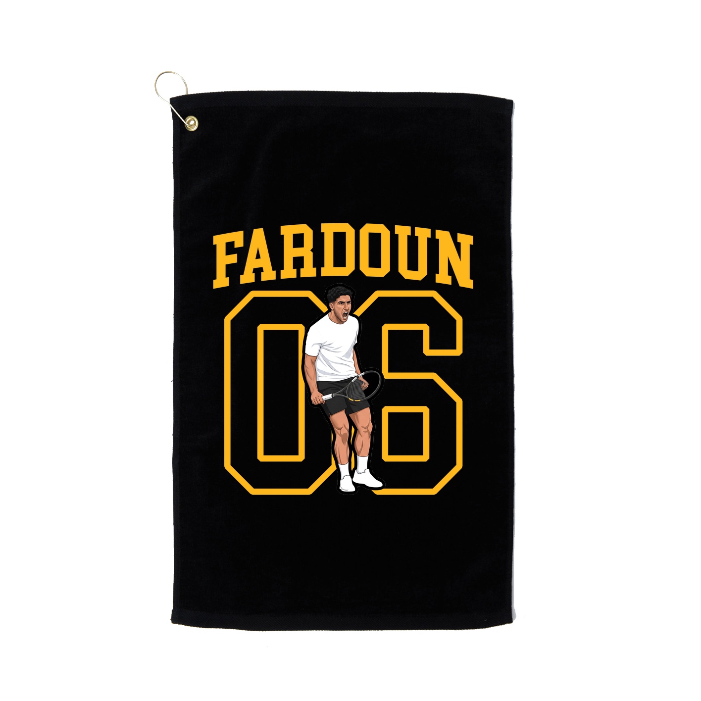 Golf Towel — Shirsey in Black