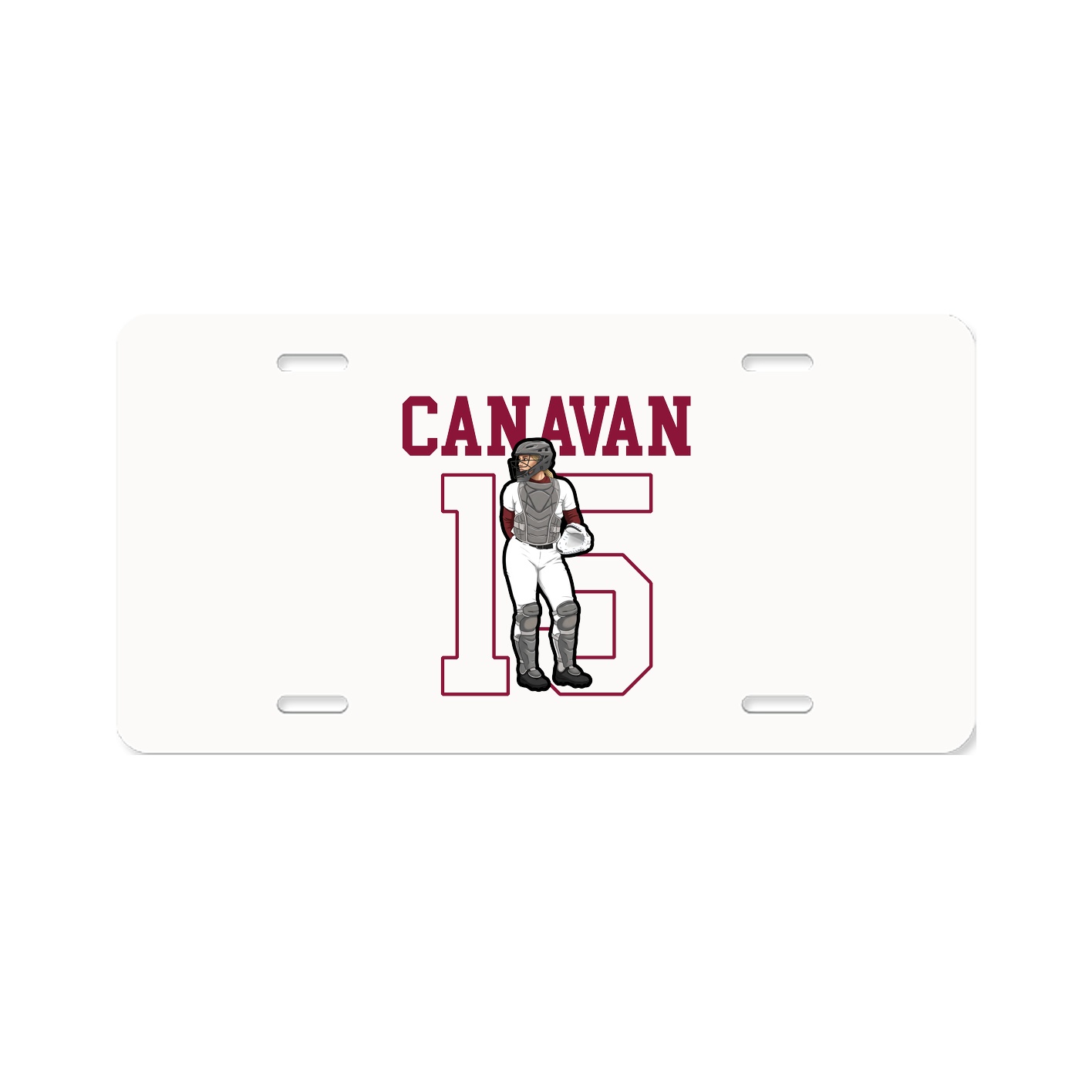 Aluminum License Plate