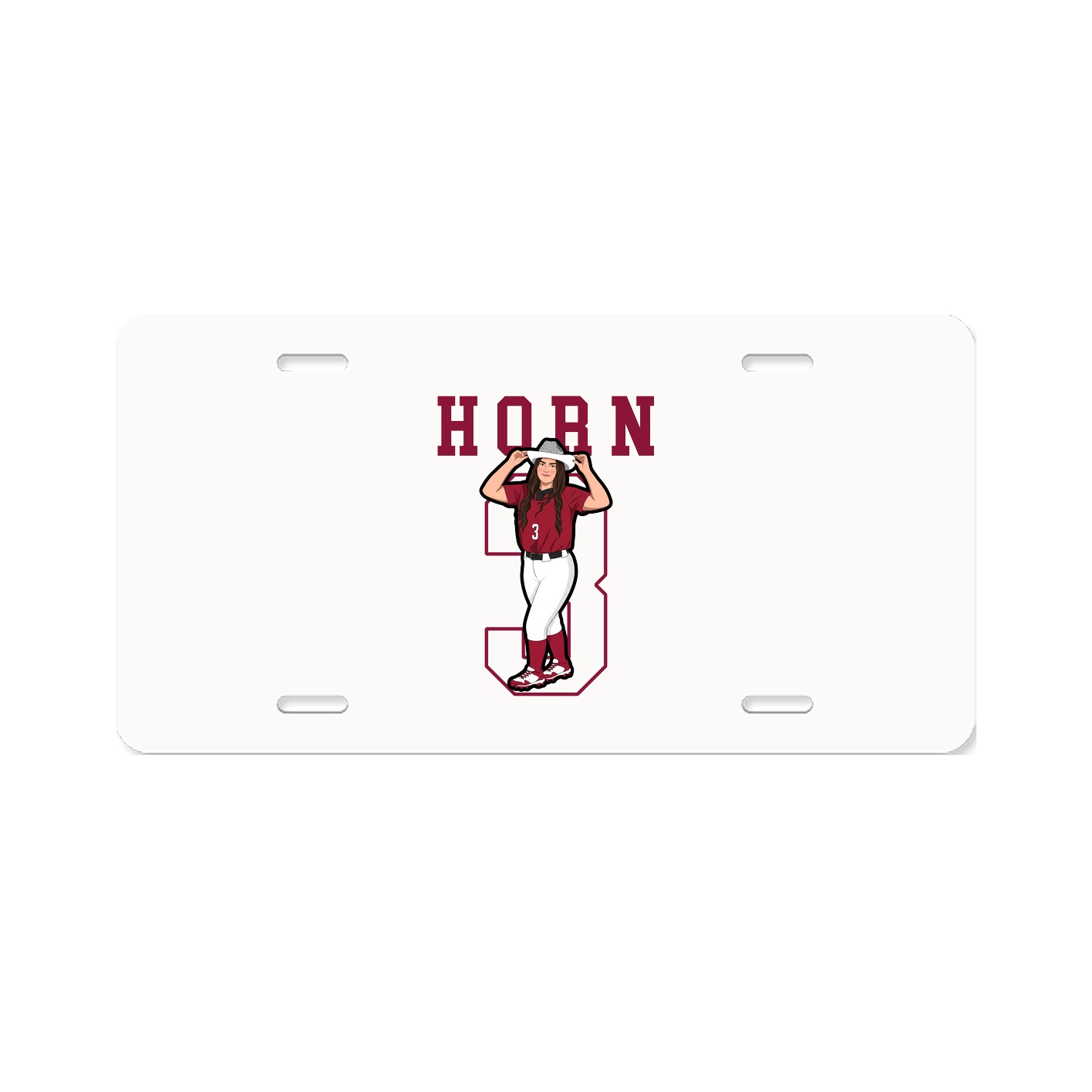 Aluminum License Plate