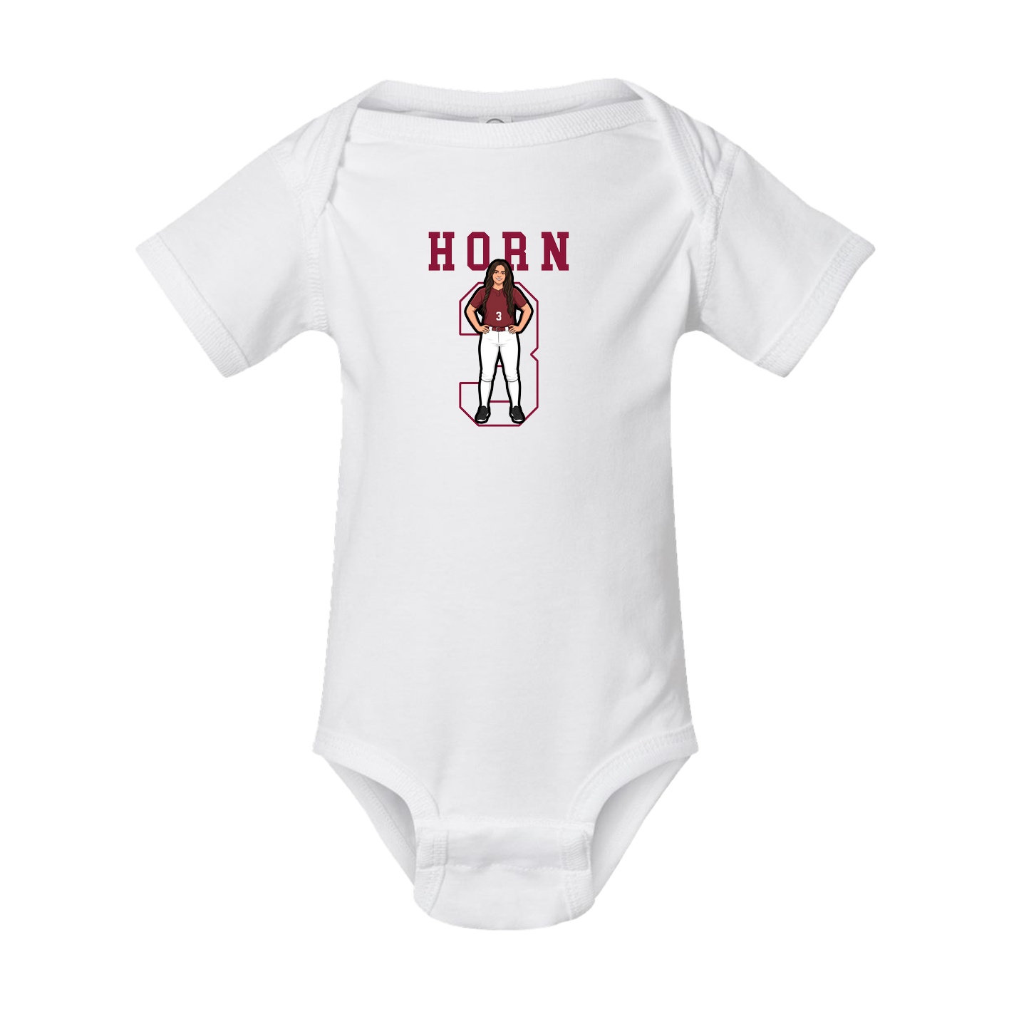 Baby Onesie — Shirsey in White