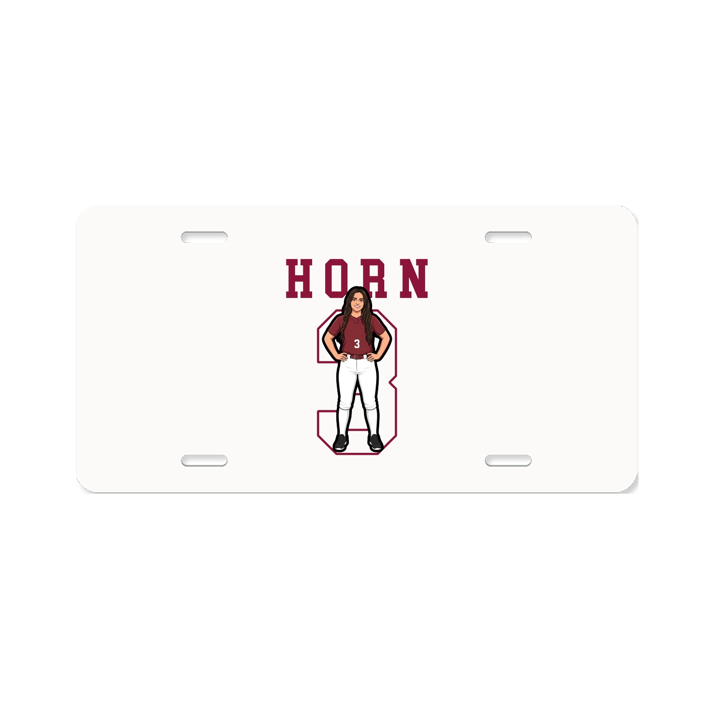License Plate — Shirsey in Classic