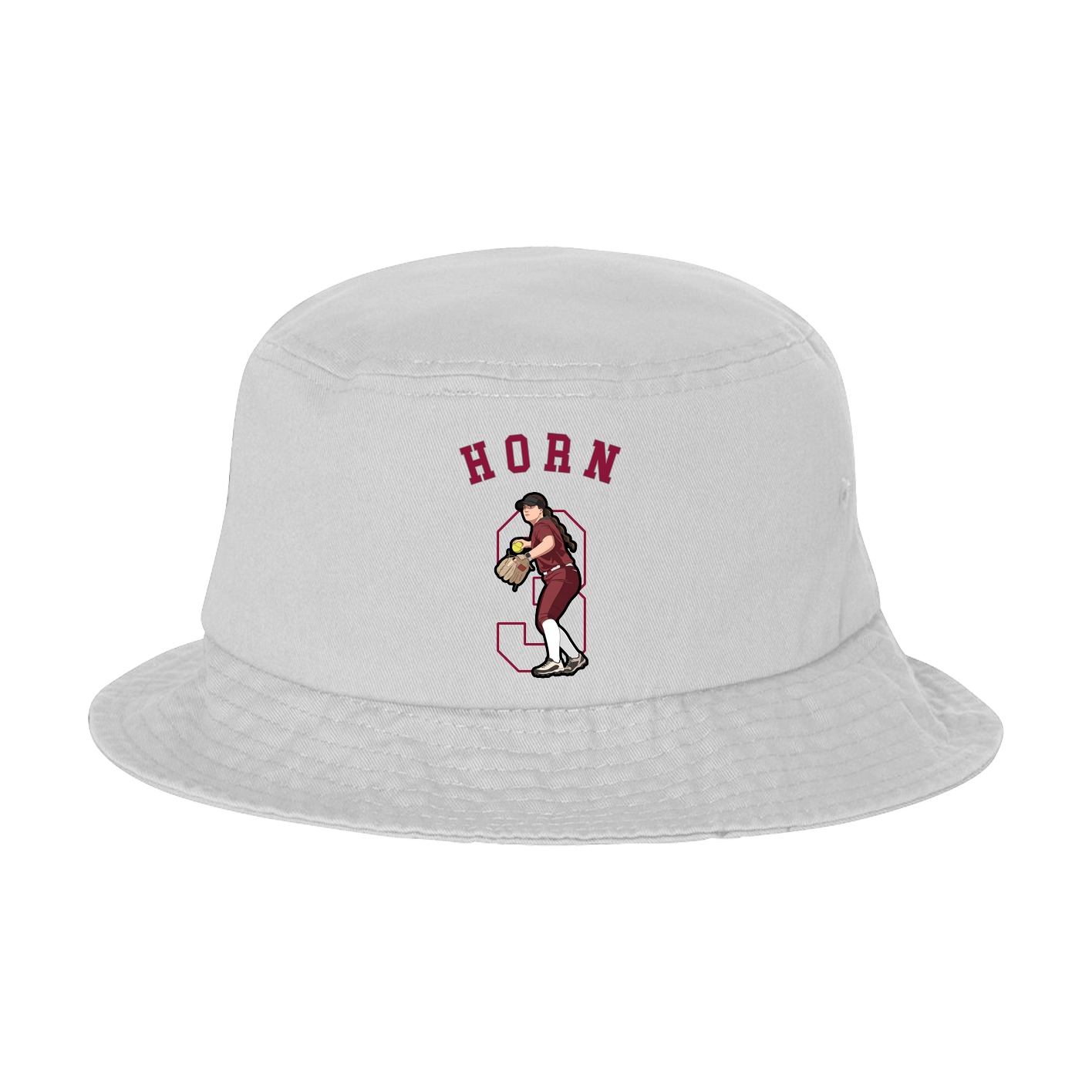 Bucket Cap — Shirsey Arch in White