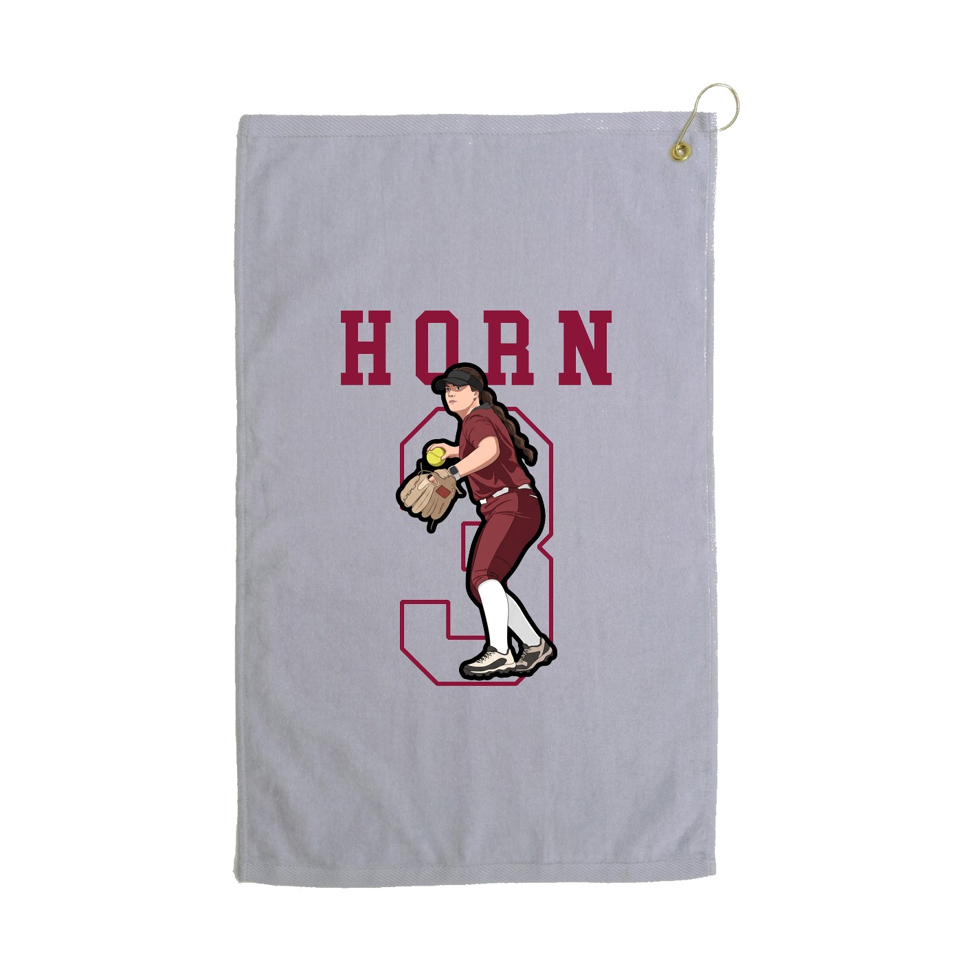 Golf Towel — Shirsey in Grey