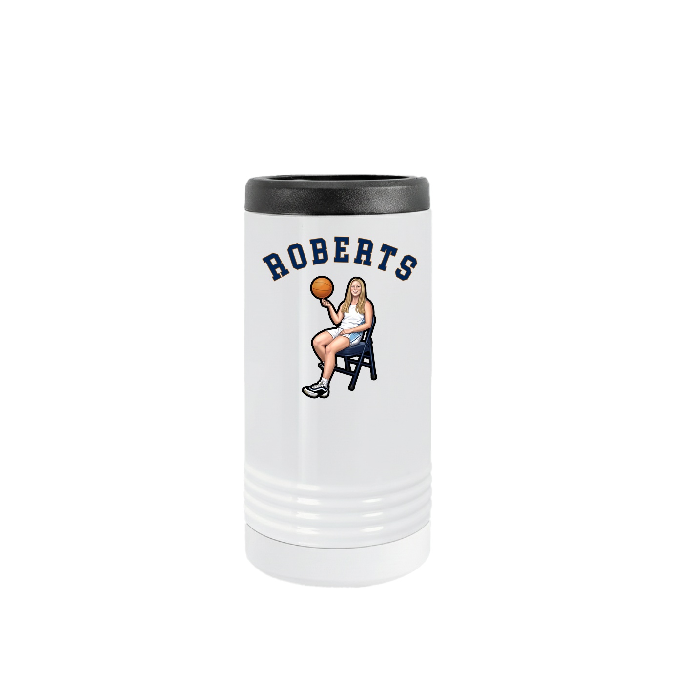 Slim Beverage Holder — Shirsey Arch in White