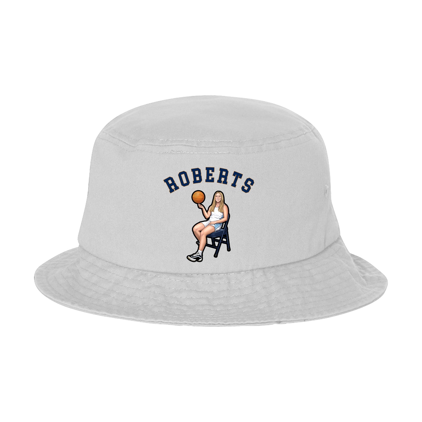 Bucket Cap — Shirsey Arch in White