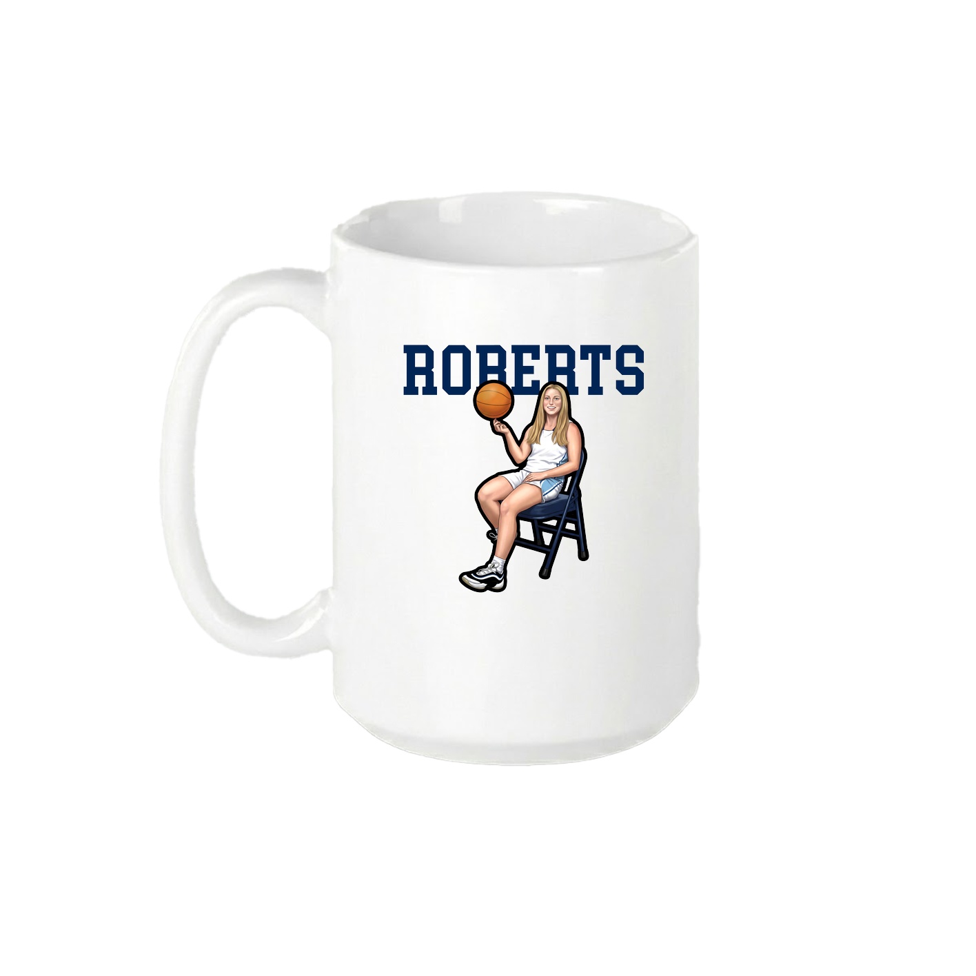 15oz Coffee Mug — Shirsey in White