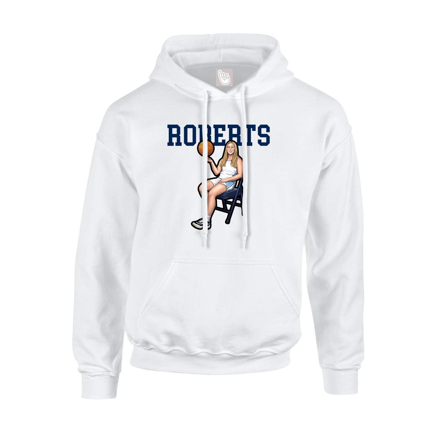 Youth Hoodie — Shirsey in White