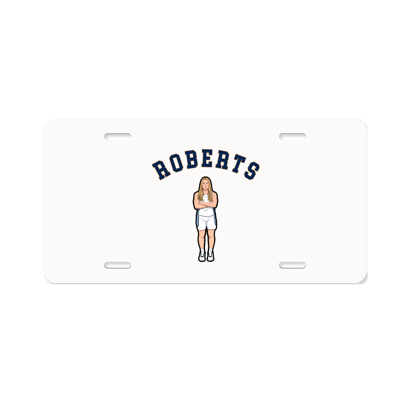 License Plate — Shirsey Arch in Classic