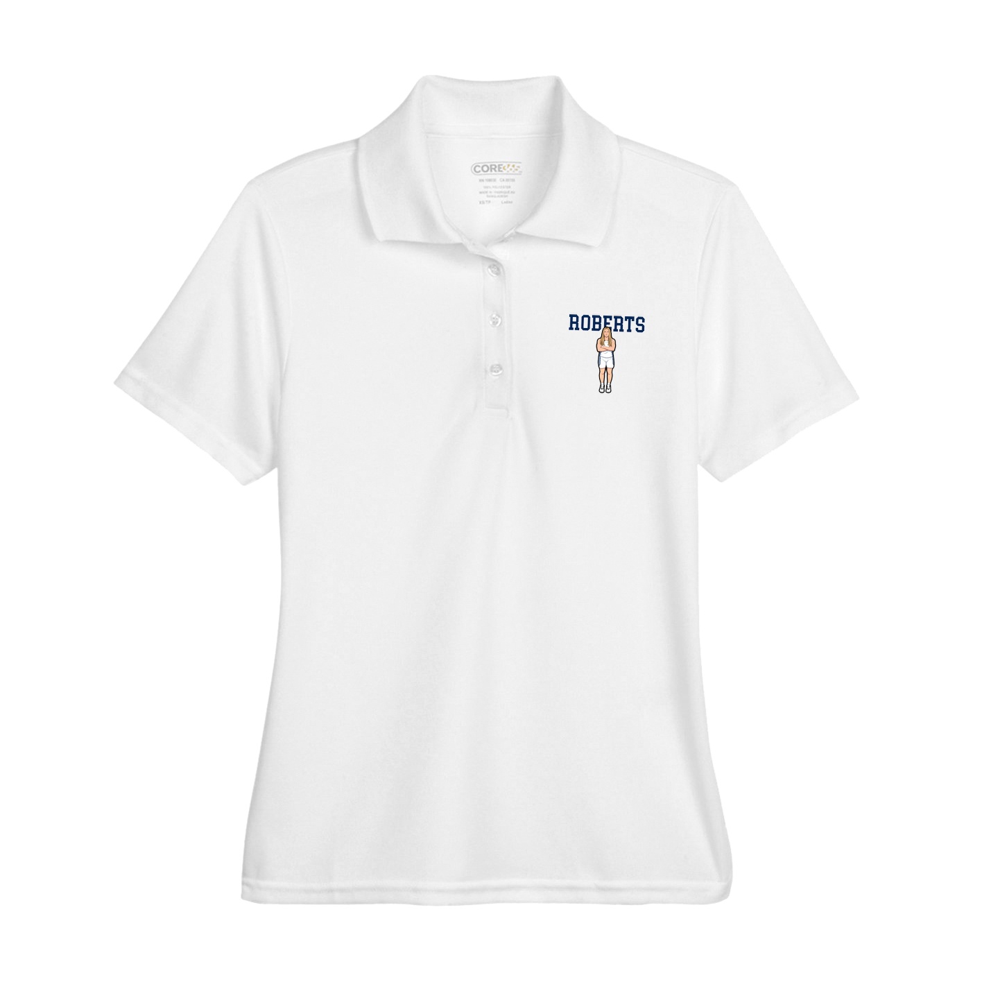 Womens Performance Polo — Shirsey in White