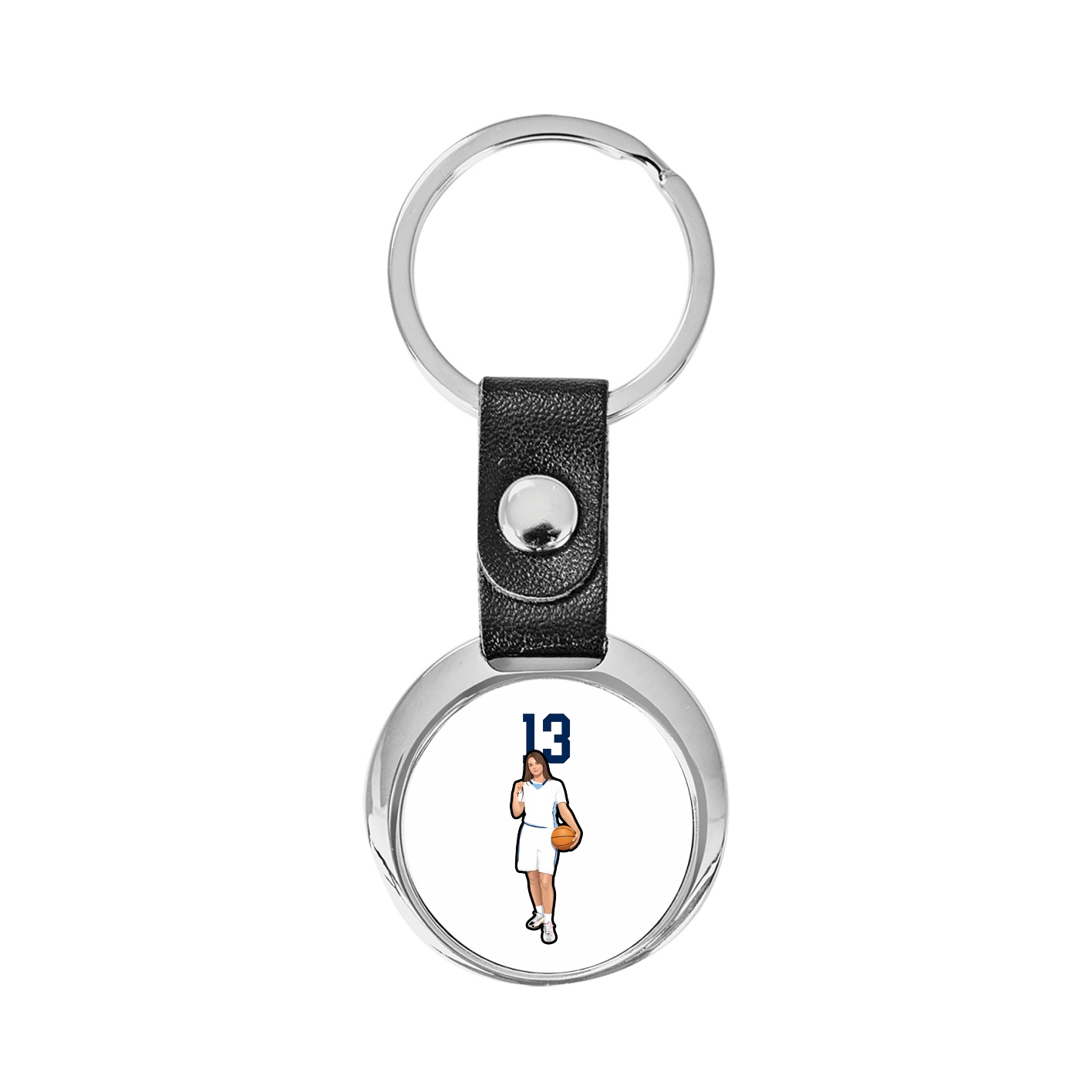 Key Chain — Number Top in Classic