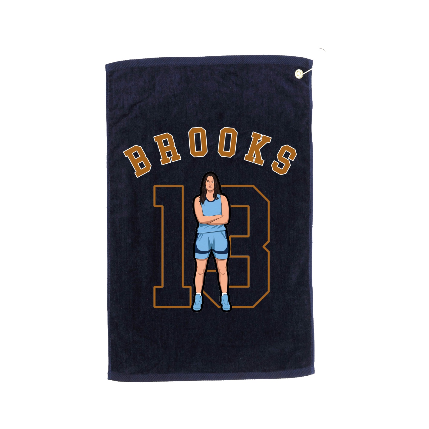 Golf Towel — Shirsey Arch in Navy