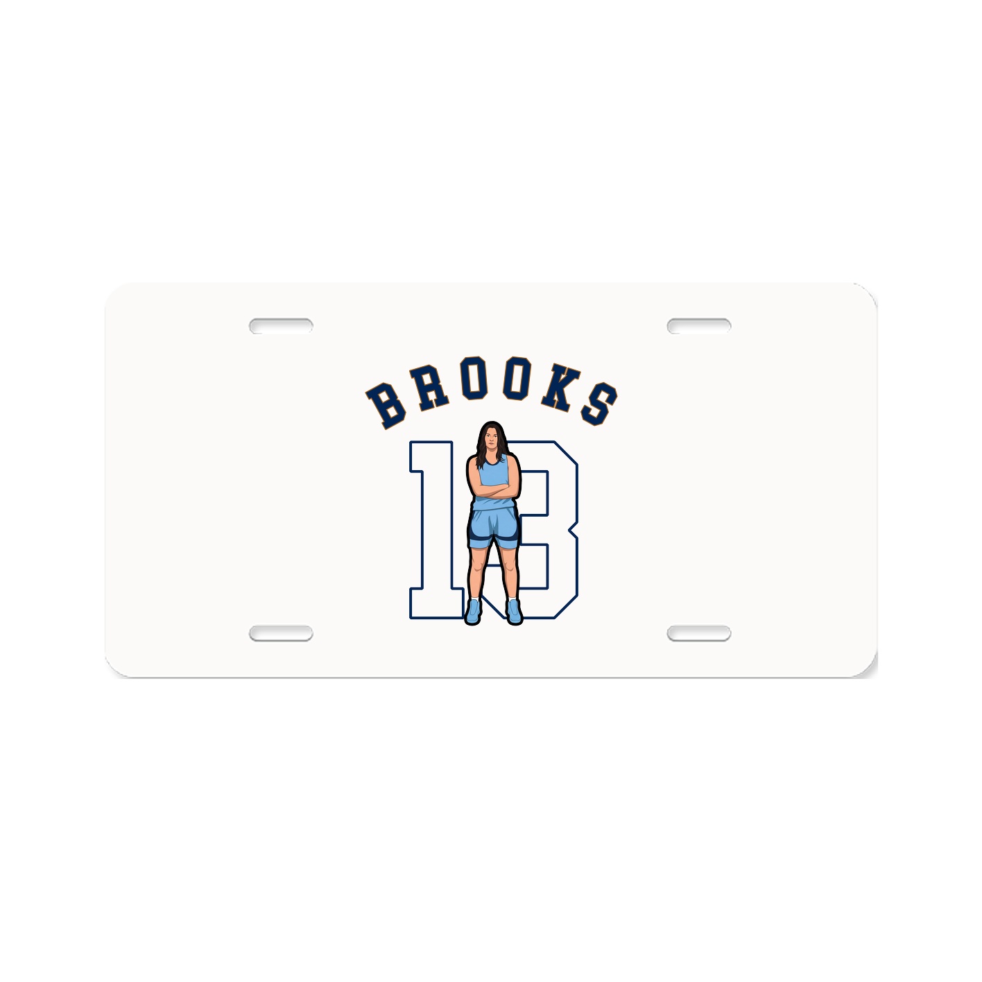 License Plate — Shirsey Arch in Classic