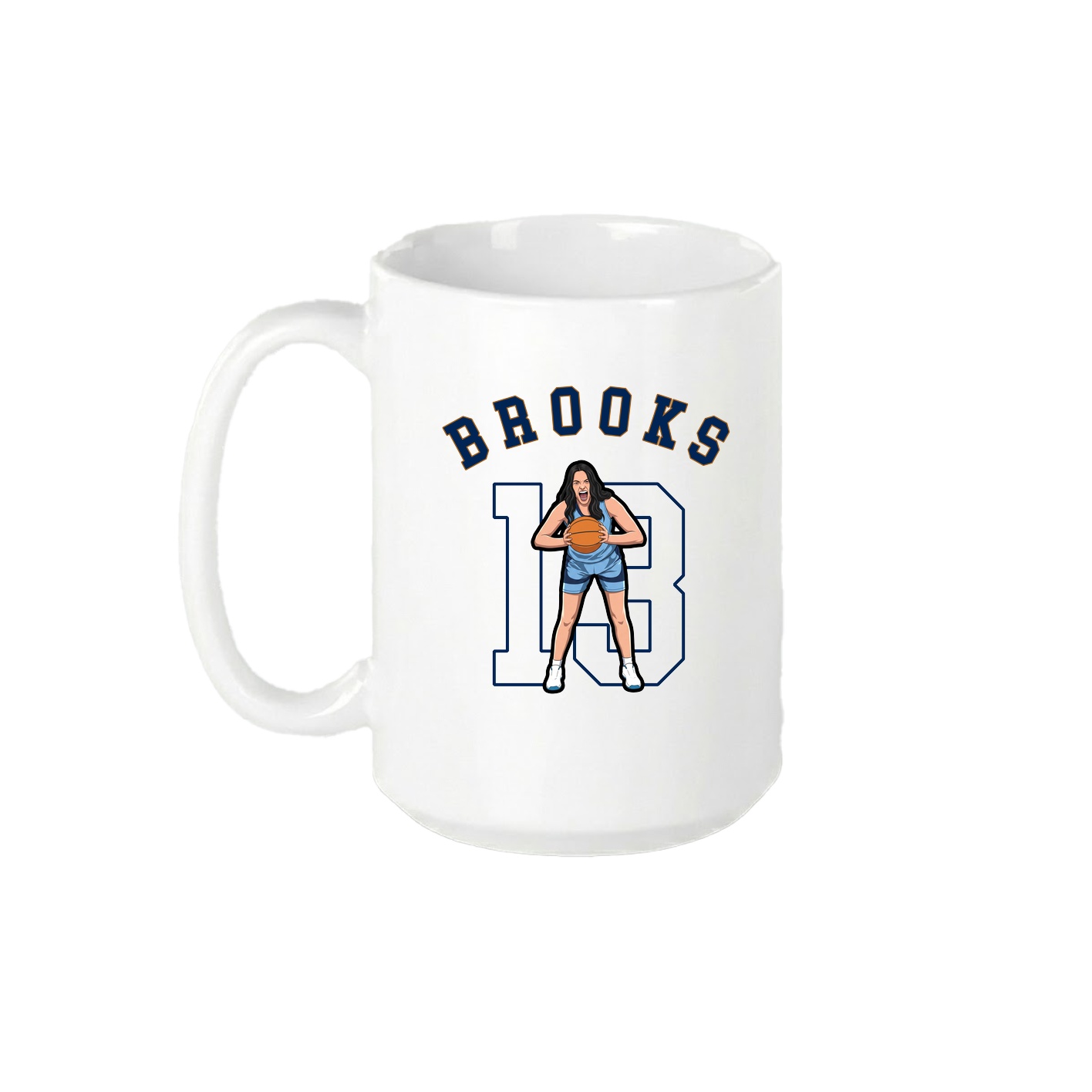 15oz Coffee Mug — Shirsey Arch in White