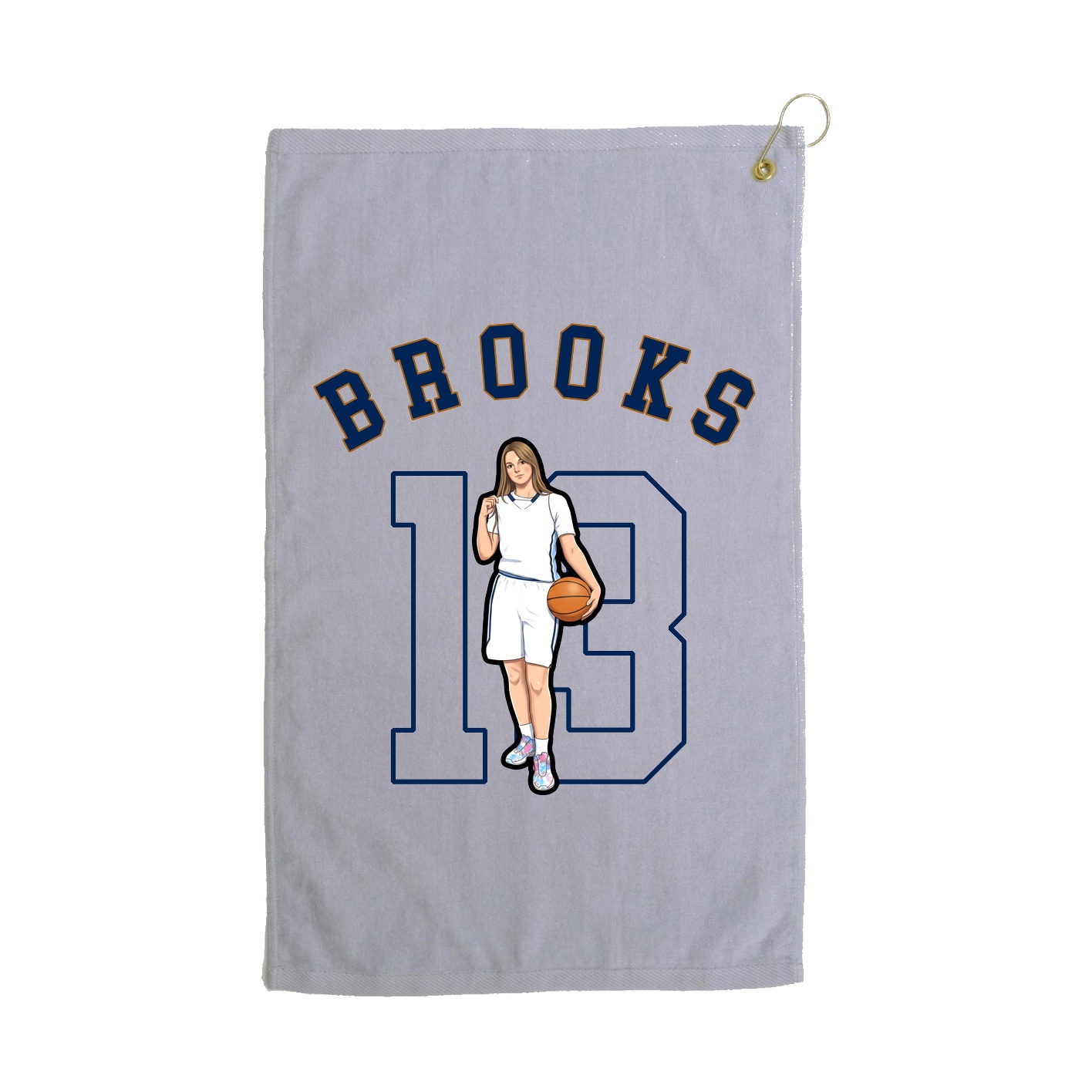 Golf Towel — Shirsey Arch in Grey