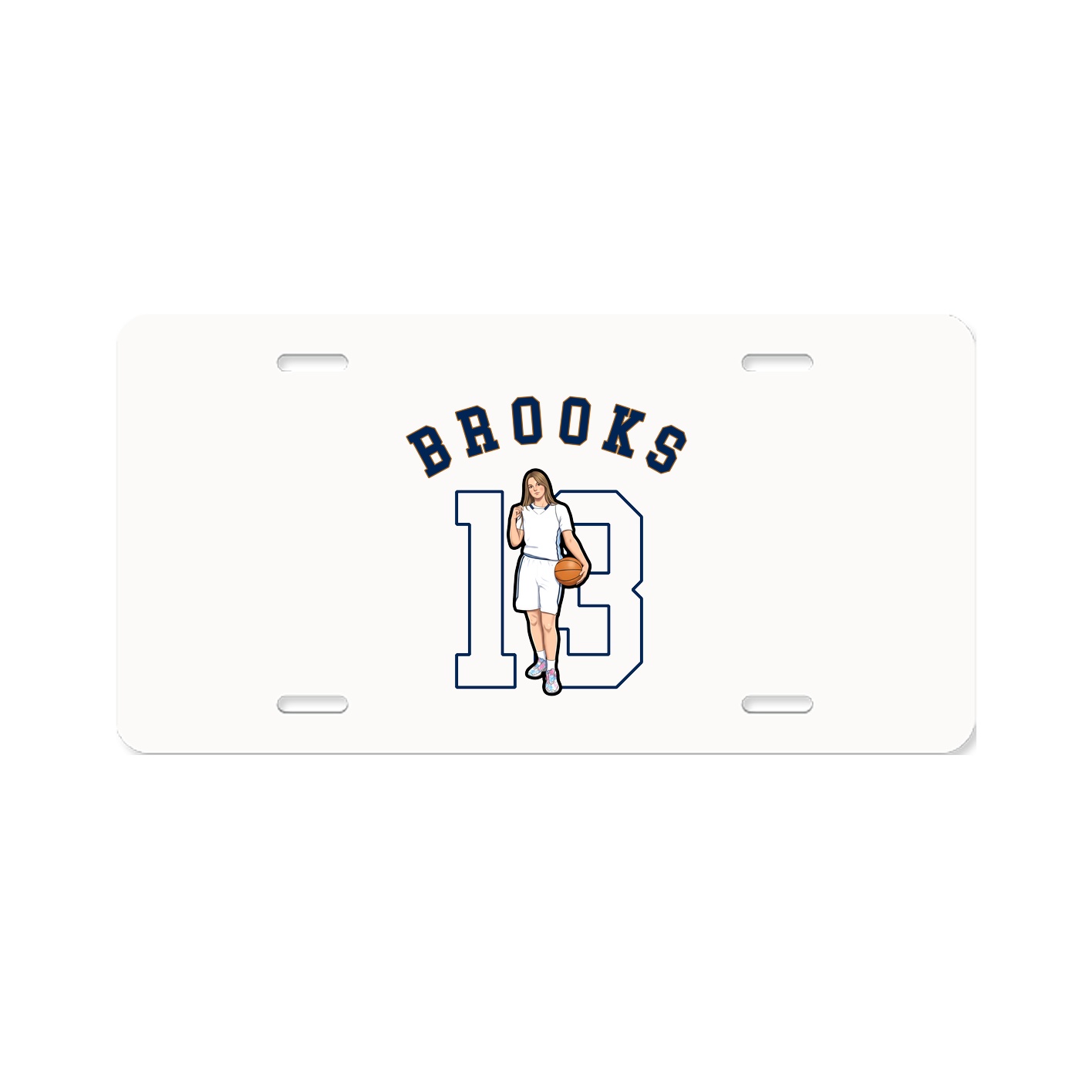 License Plate — Shirsey Arch in Classic