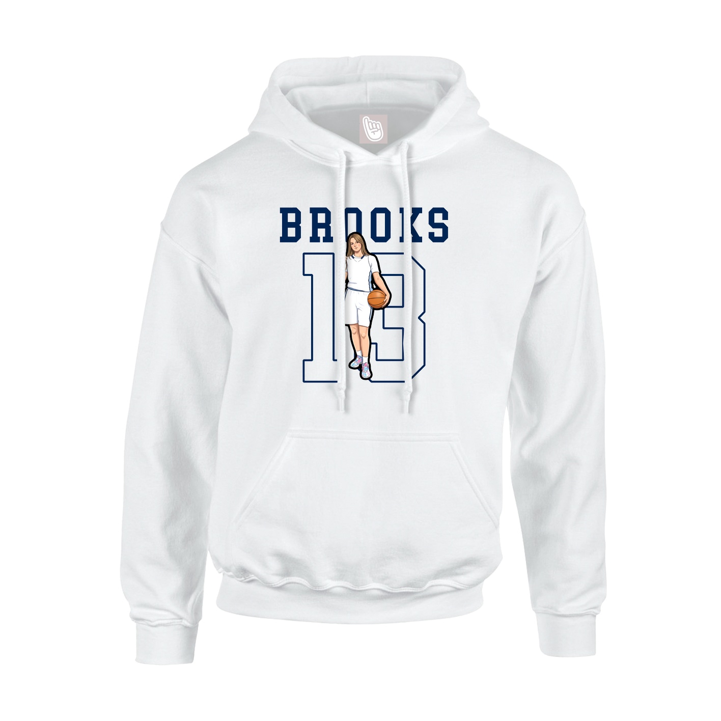Youth Hoodie — Shirsey in White