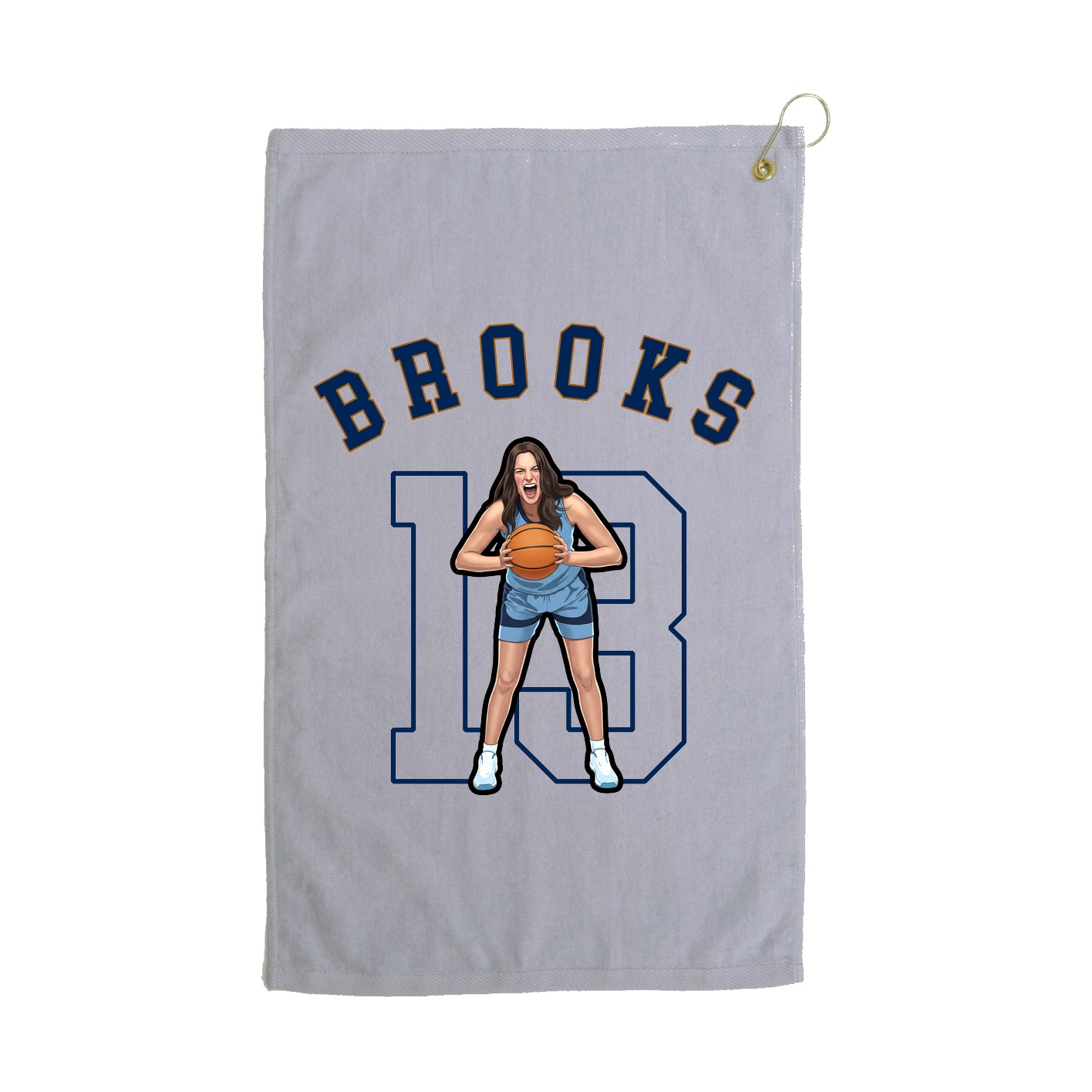 Golf Towel — Shirsey Arch in Grey