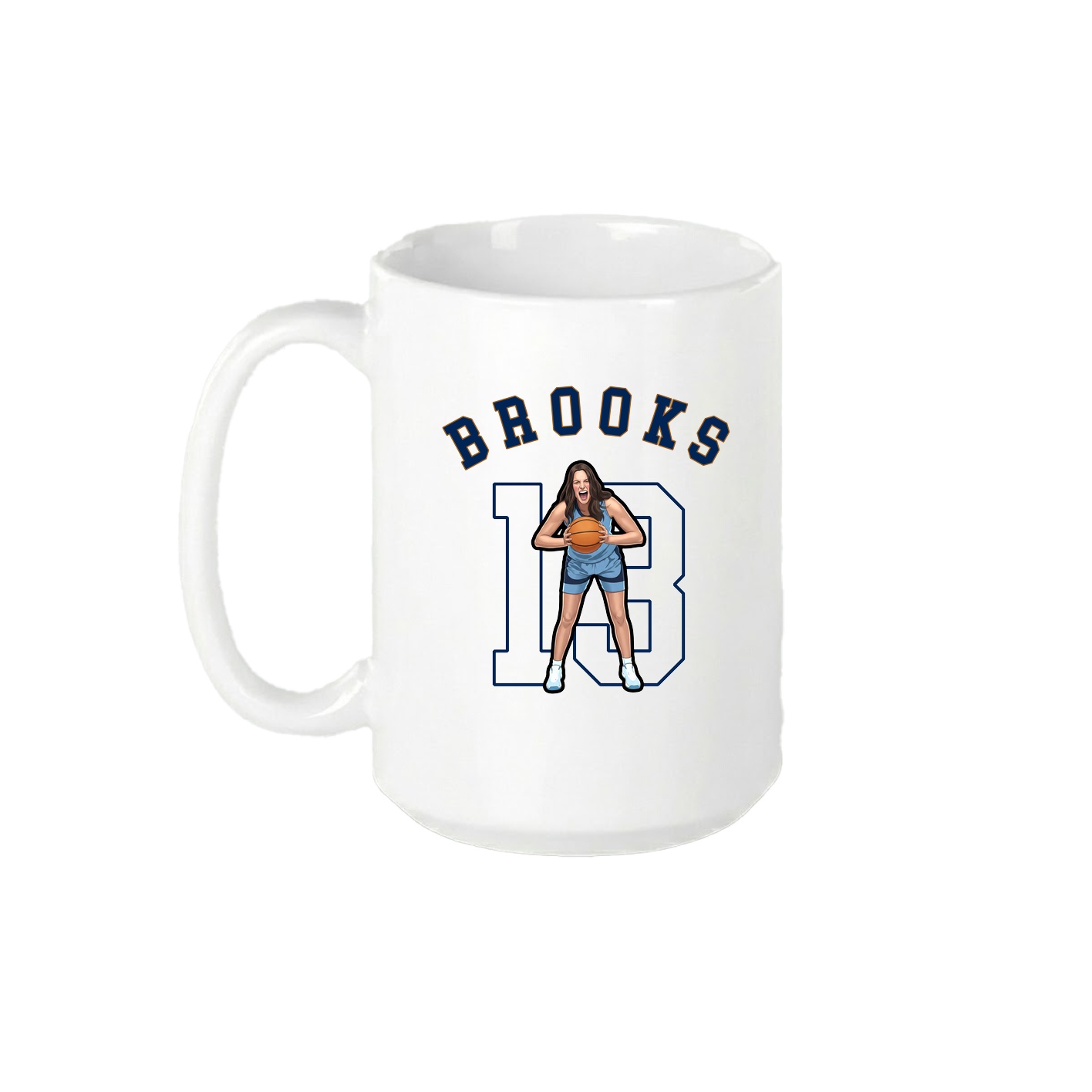 15oz Coffee Mug — Shirsey Arch in White