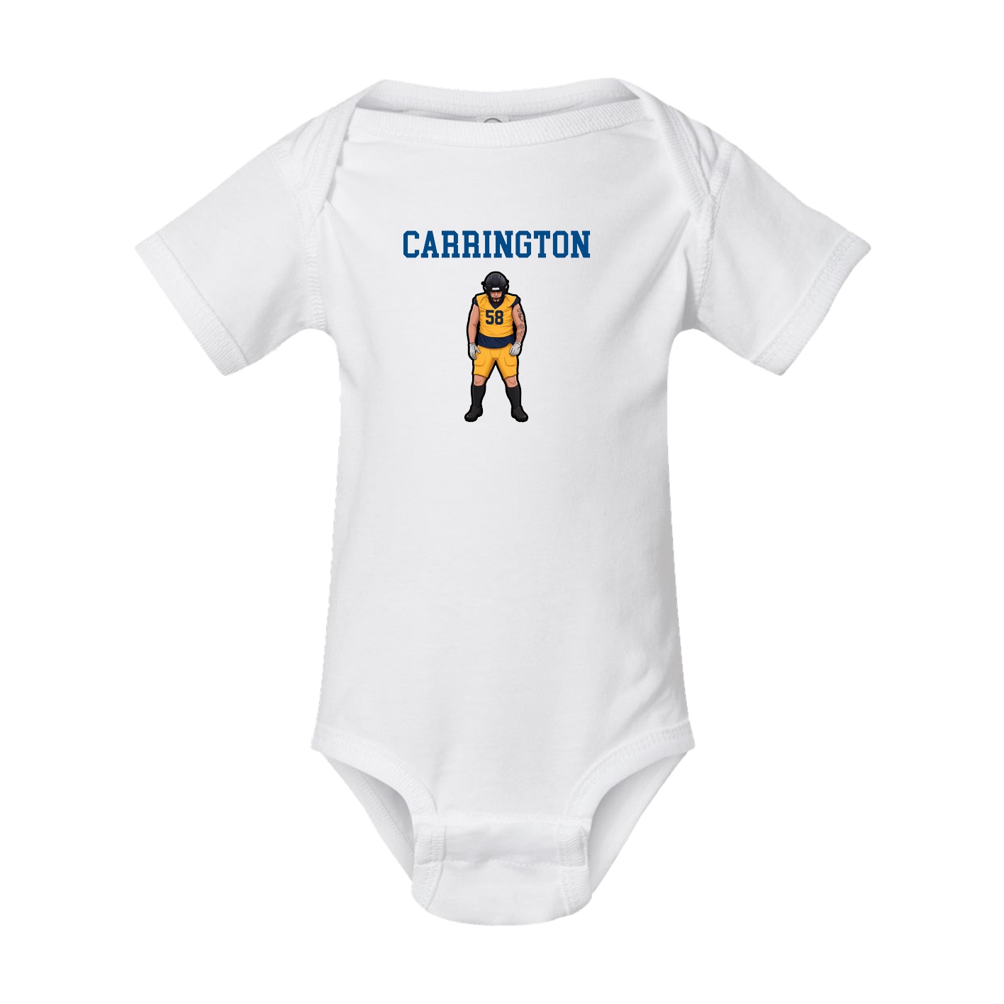 Baby Onesie — Shirsey in White