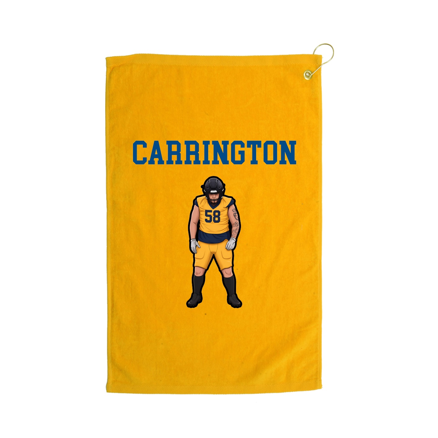 Golf Towel — Shirsey in Gold