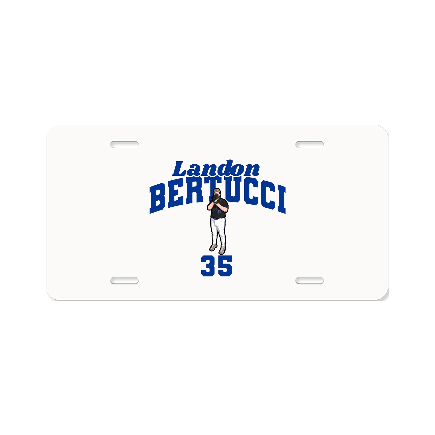 License Plate — Signature Arch in Classic