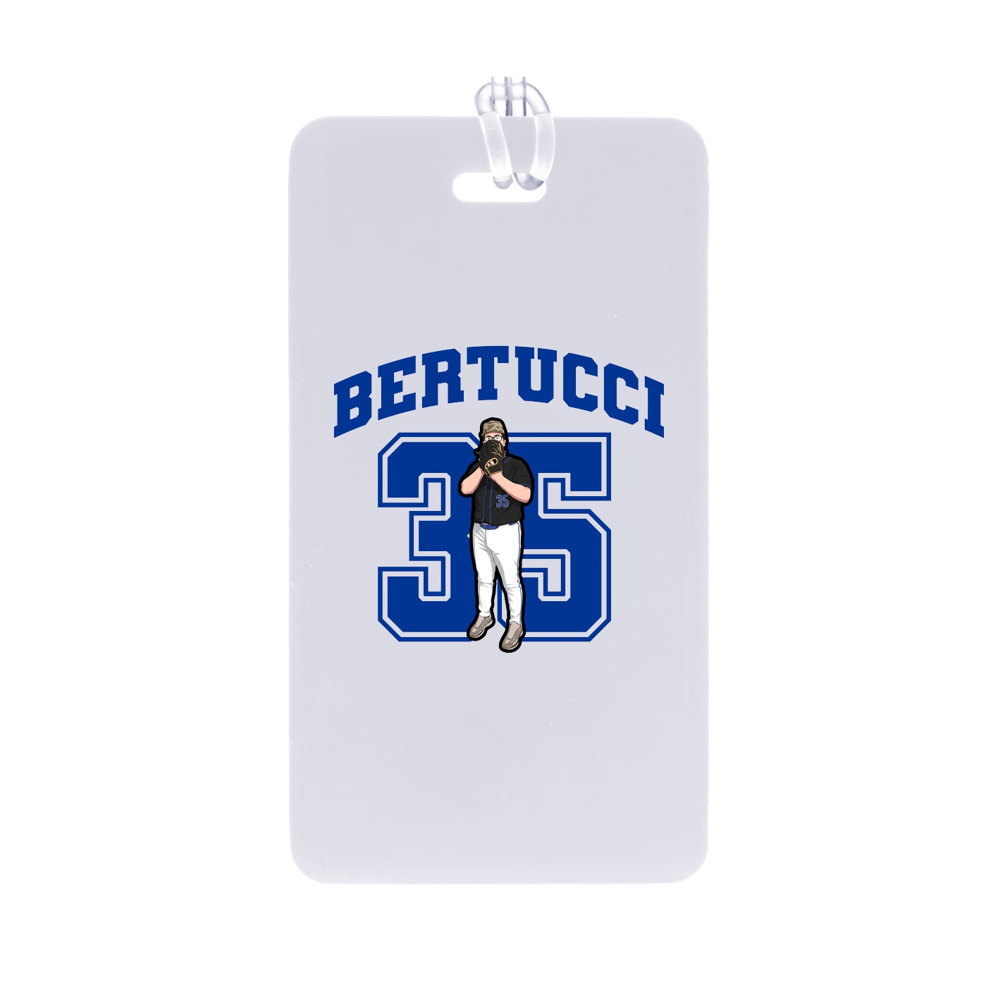 Bag Tag — Number in Classic
