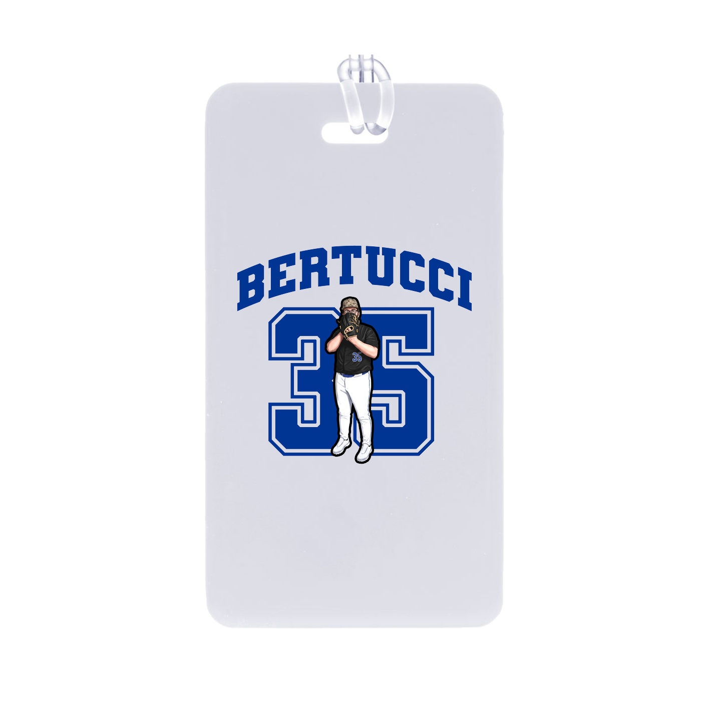 Bag Tag — Number in Classic