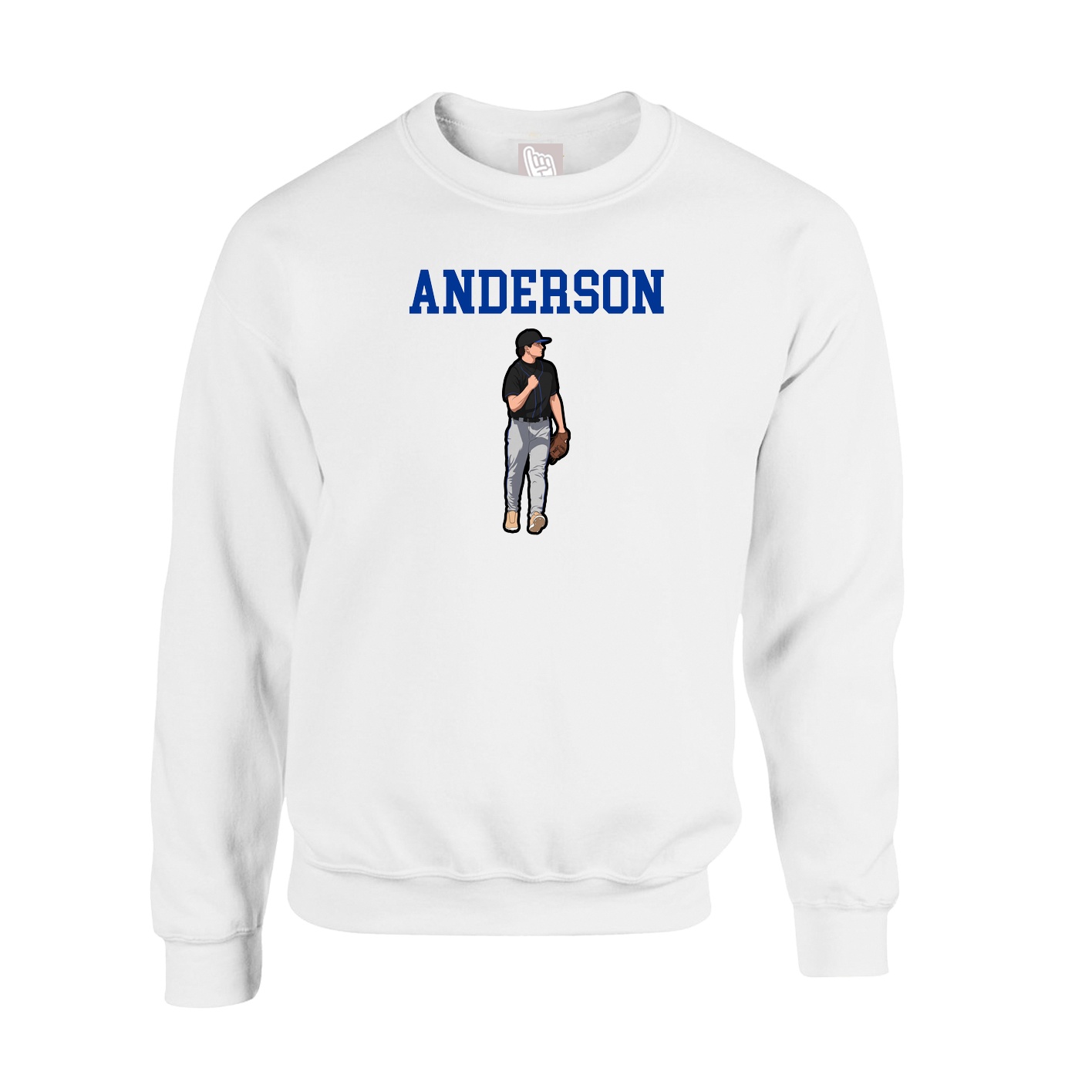 Fleece Crew — Shirsey in White