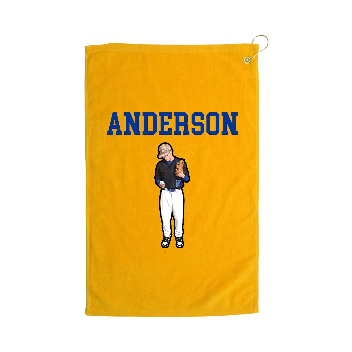 Golf Towel — Shirsey in Gold