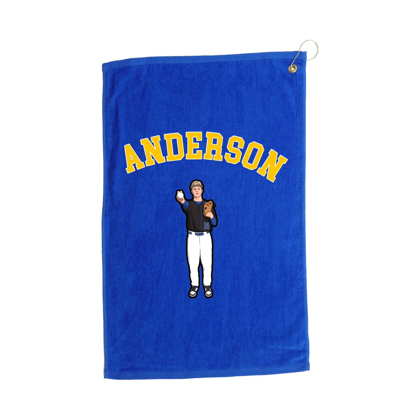 Golf Towel — Shirsey Arch in Royal