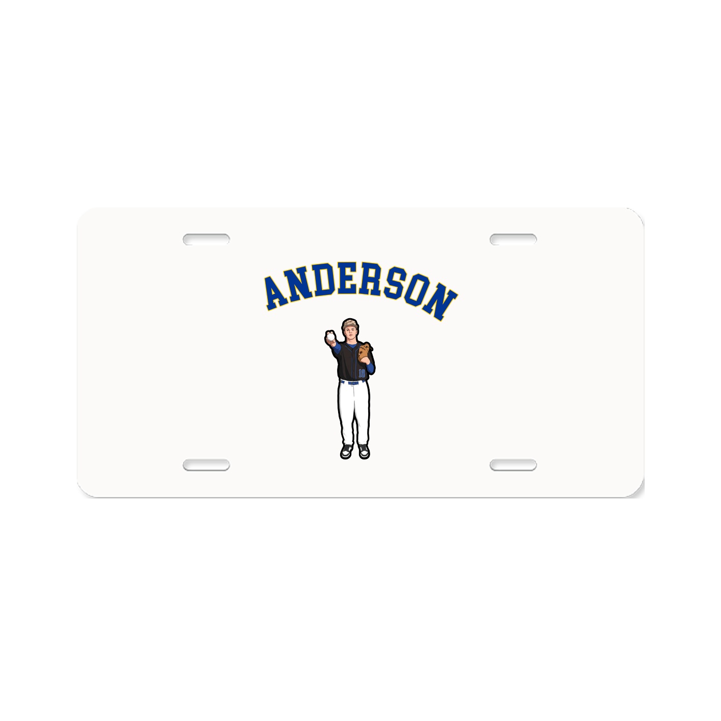License Plate — Shirsey Arch in Classic