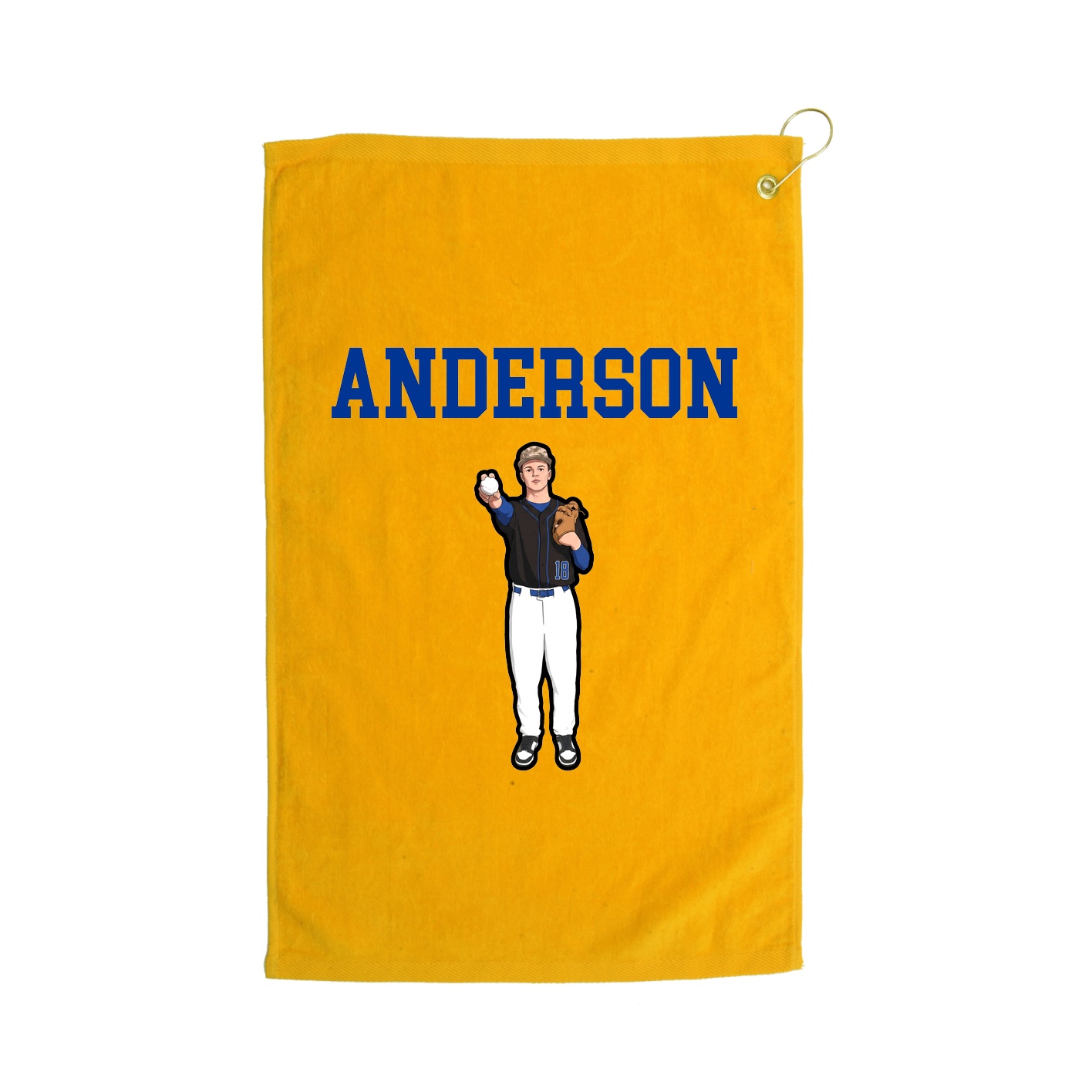 Golf Towel — Shirsey in Gold
