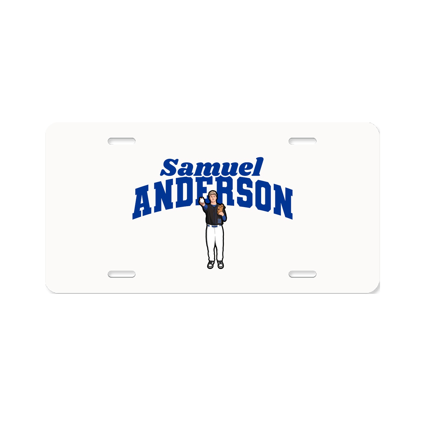 License Plate — Signature Arch in Classic