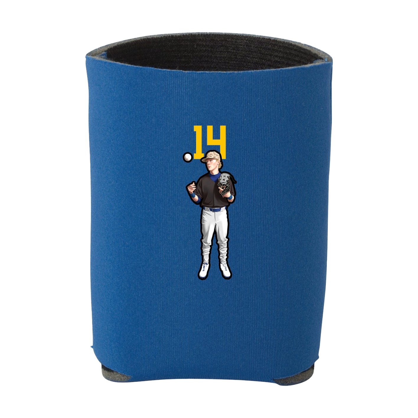 Can Holder — Number Top in Royal