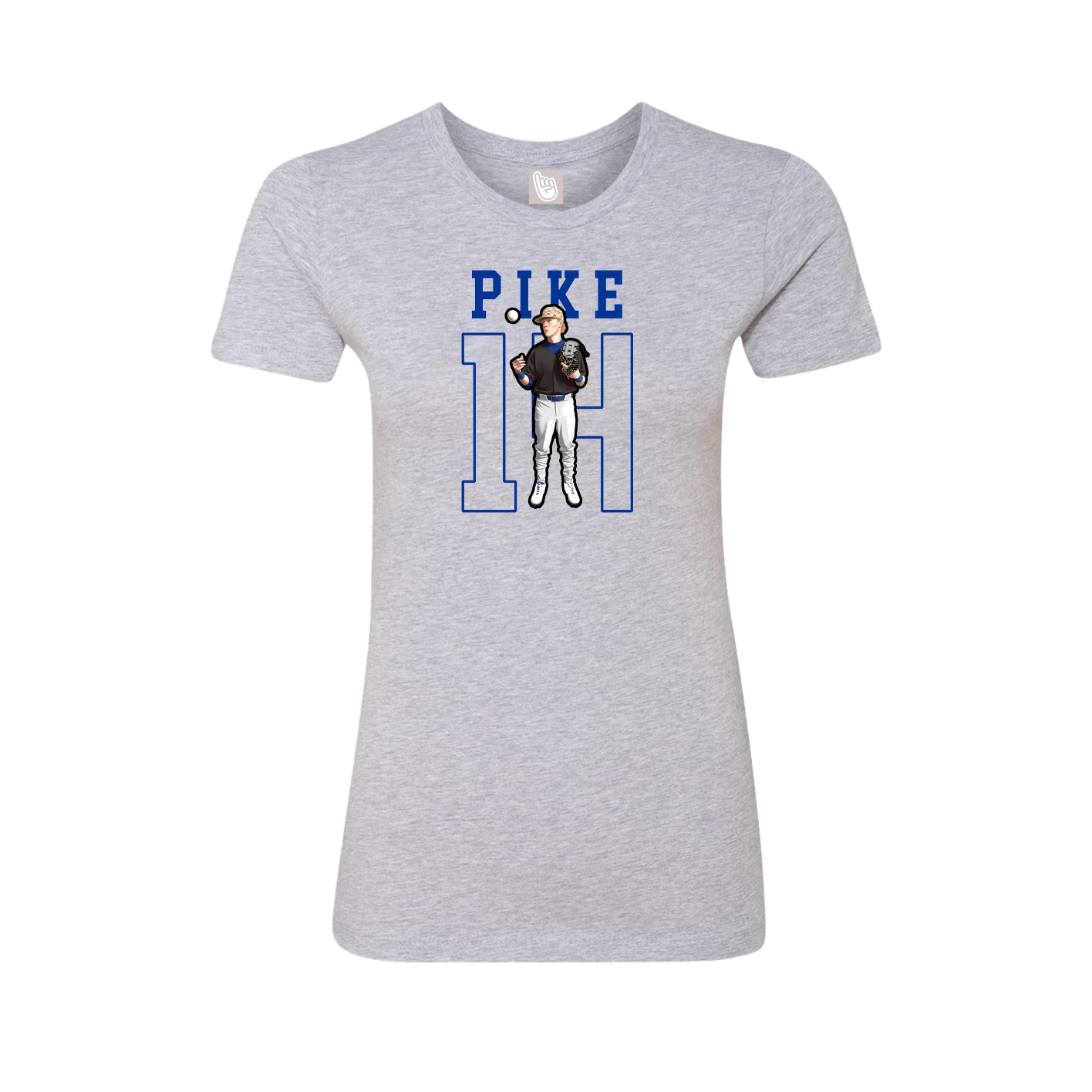 Fitted Women's Tee — Shirsey in Grey