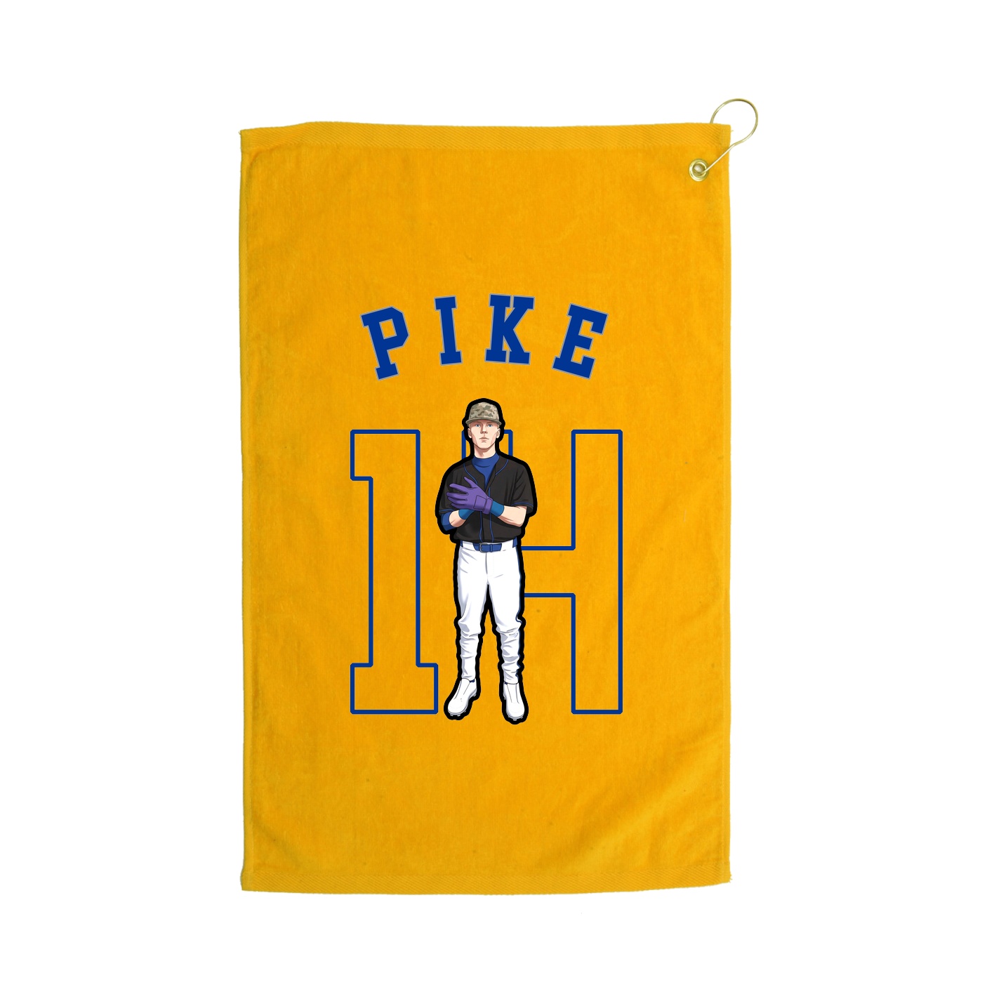 Golf Towel — Shirsey Arch in Gold