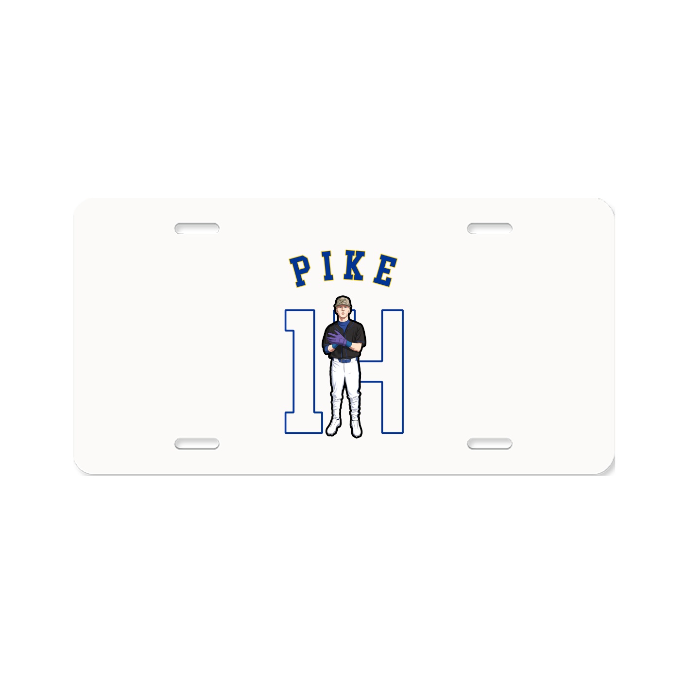 License Plate — Shirsey Arch in Classic