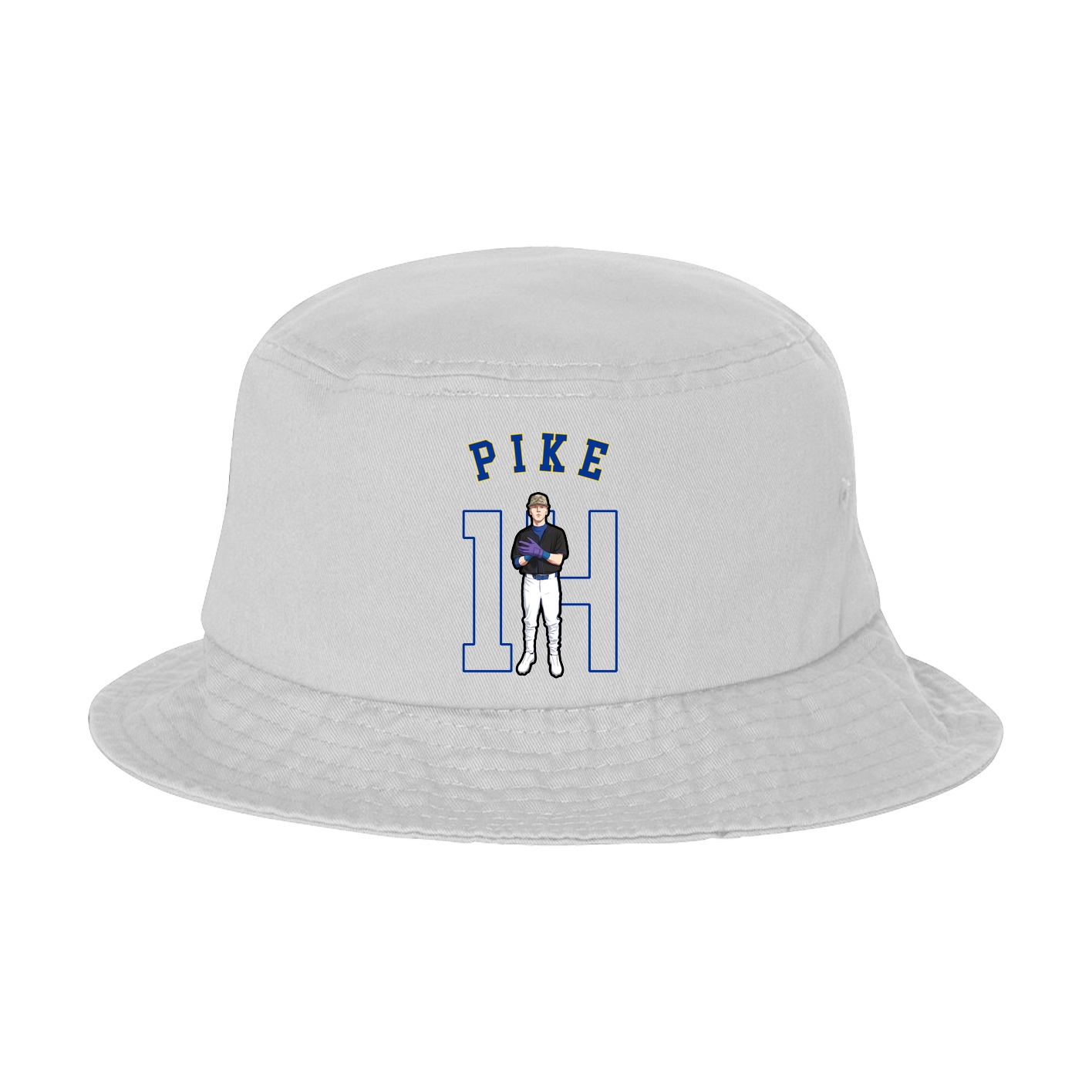 Bucket Cap — Shirsey Arch in White