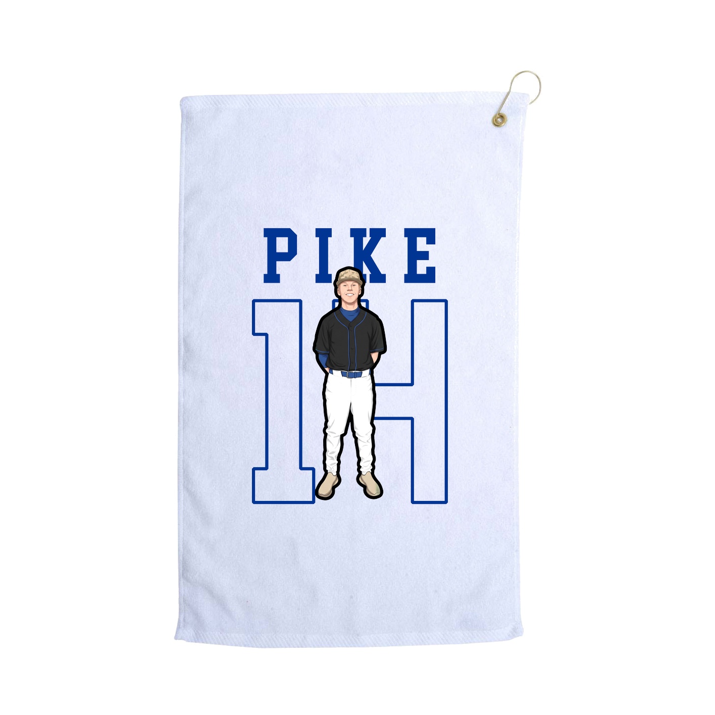 Golf Towel — Shirsey in White