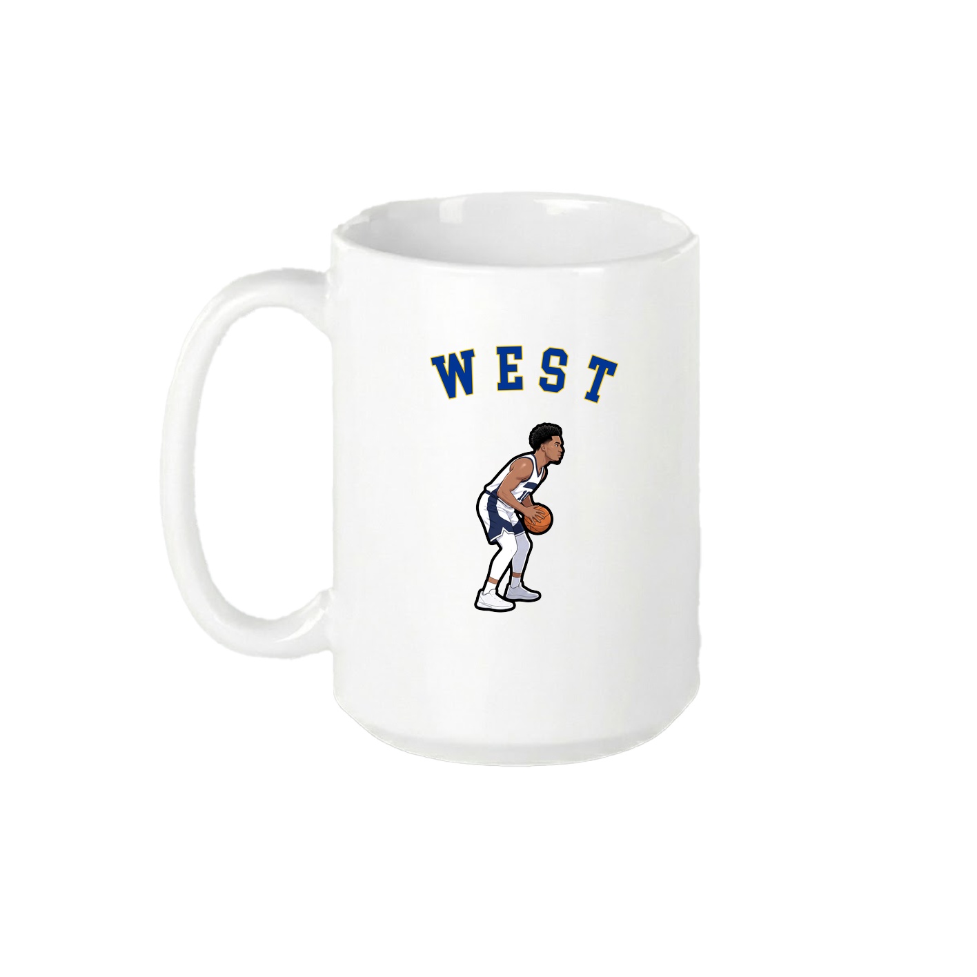 15oz Coffee Mug — Shirsey Arch in White