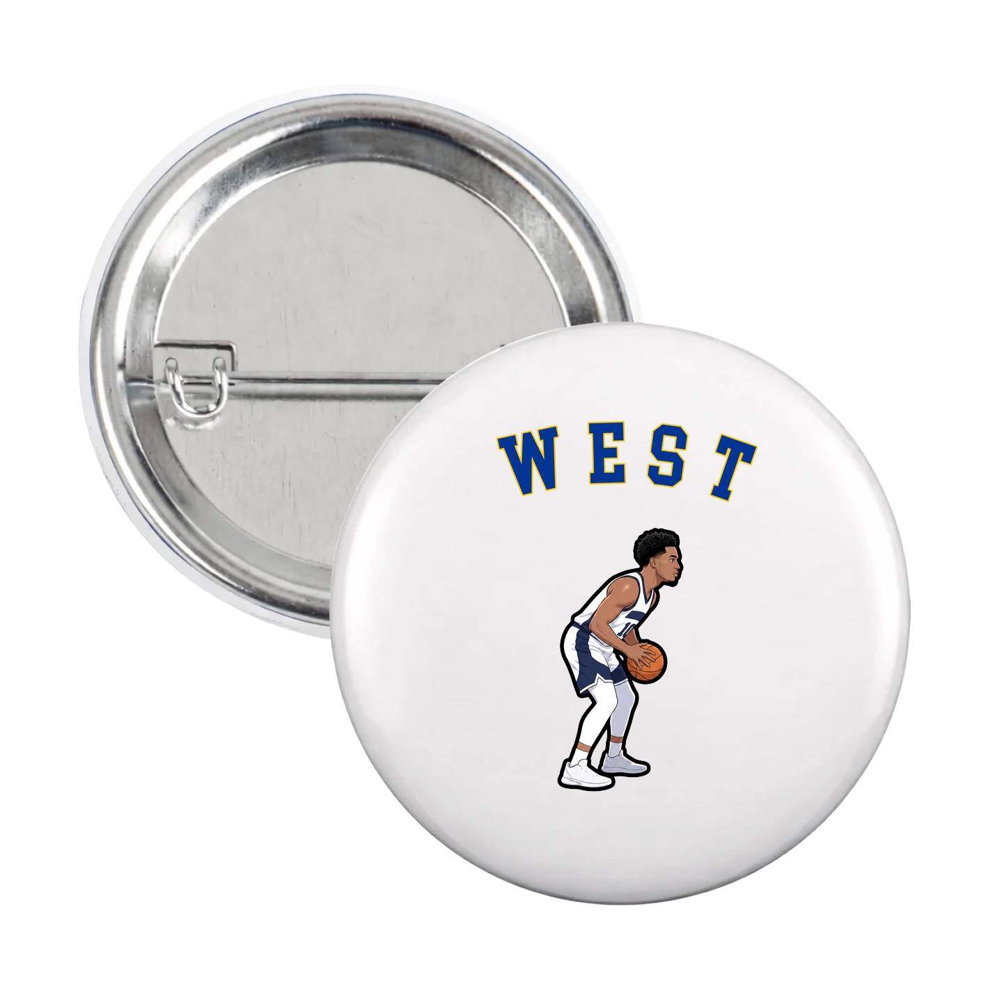 Game Day Button — Shirsey Arch in White
