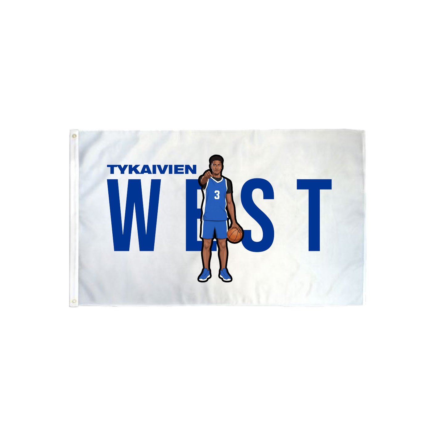 3x5 Flag — Player Name in Classic