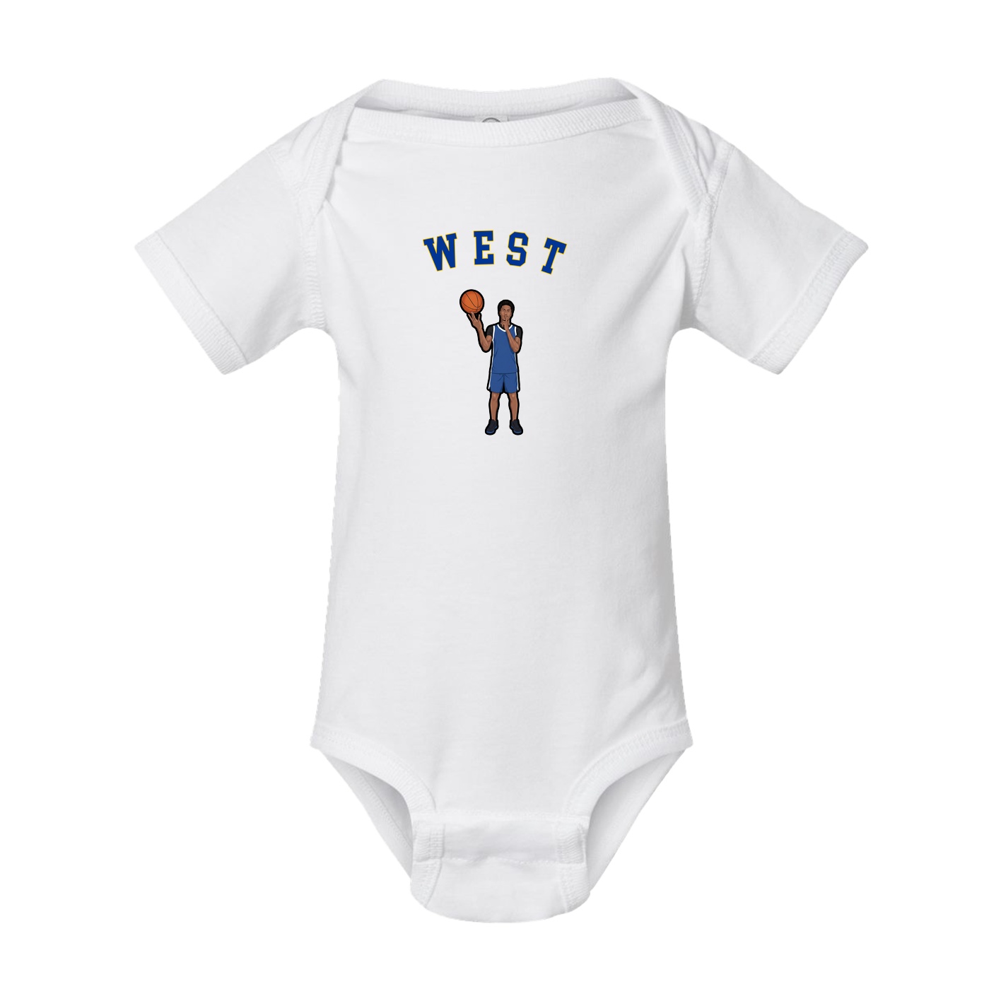 Baby Onesie — Shirsey Arch in White