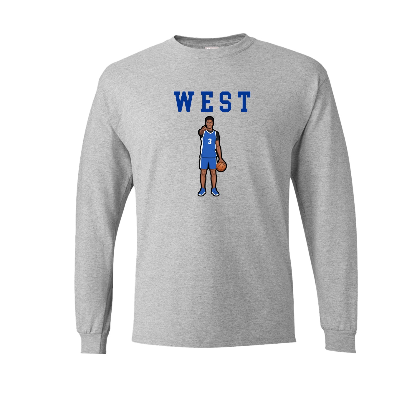Long Sleeve Tee — Shirsey in Grey