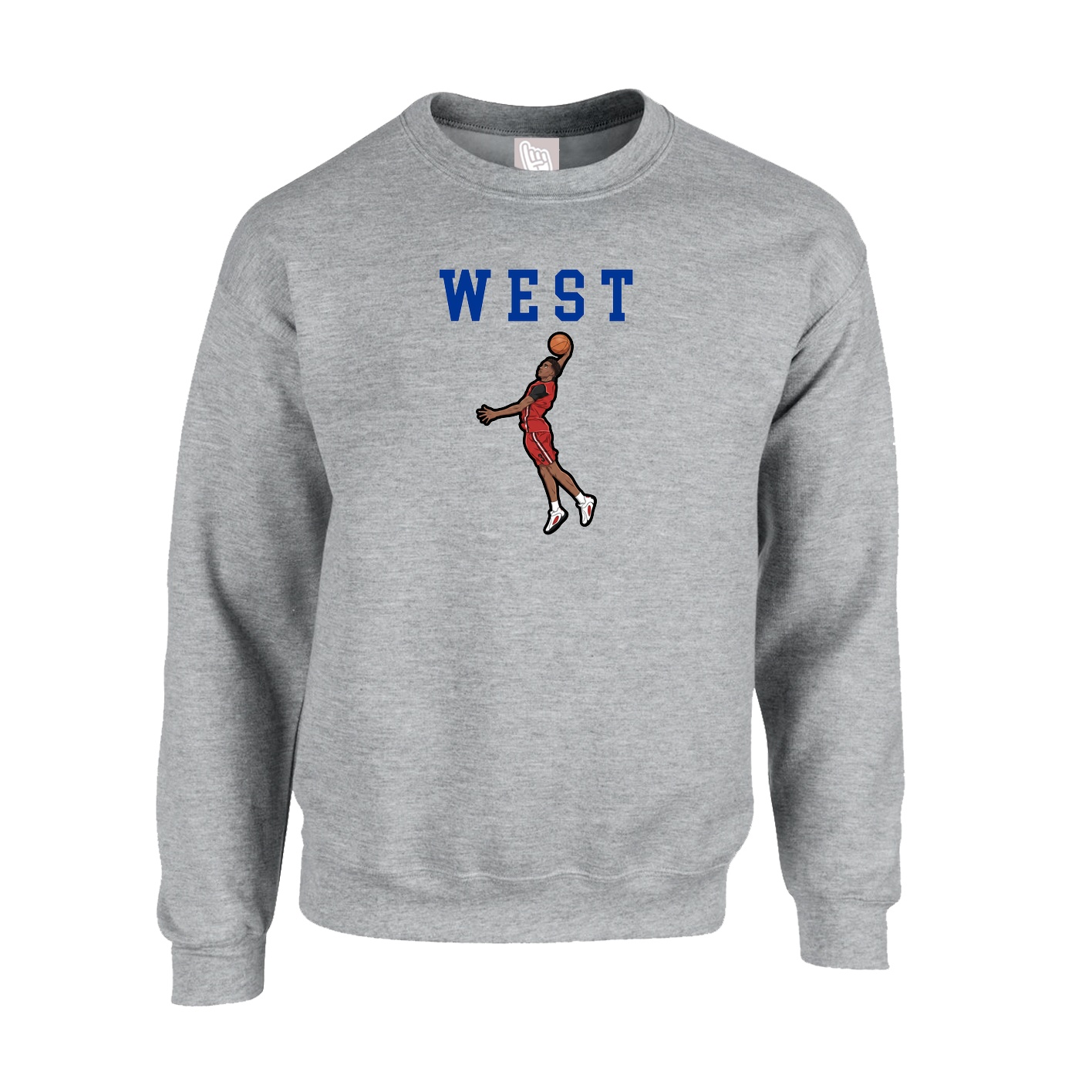 Fleece Crew — Shirsey in Grey