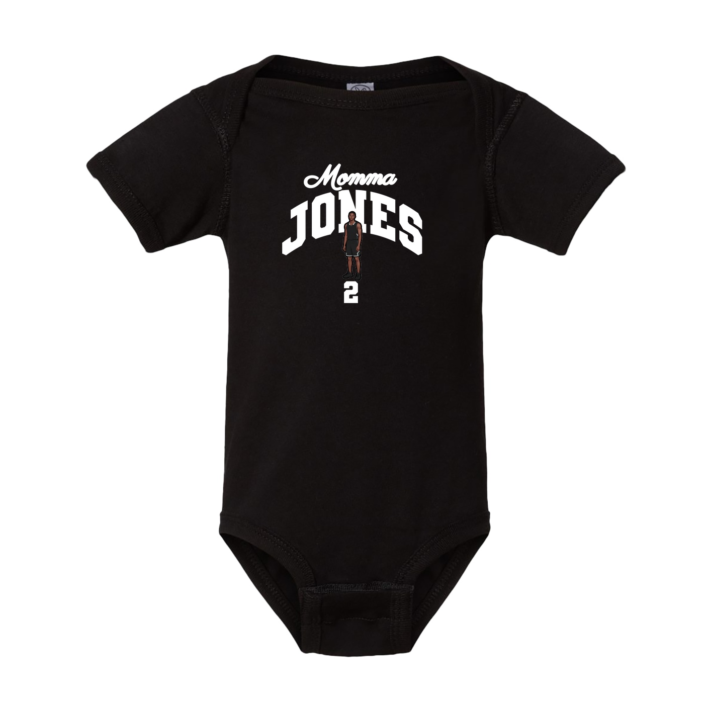 Baby Onesie — Mothers Day Arch in Black