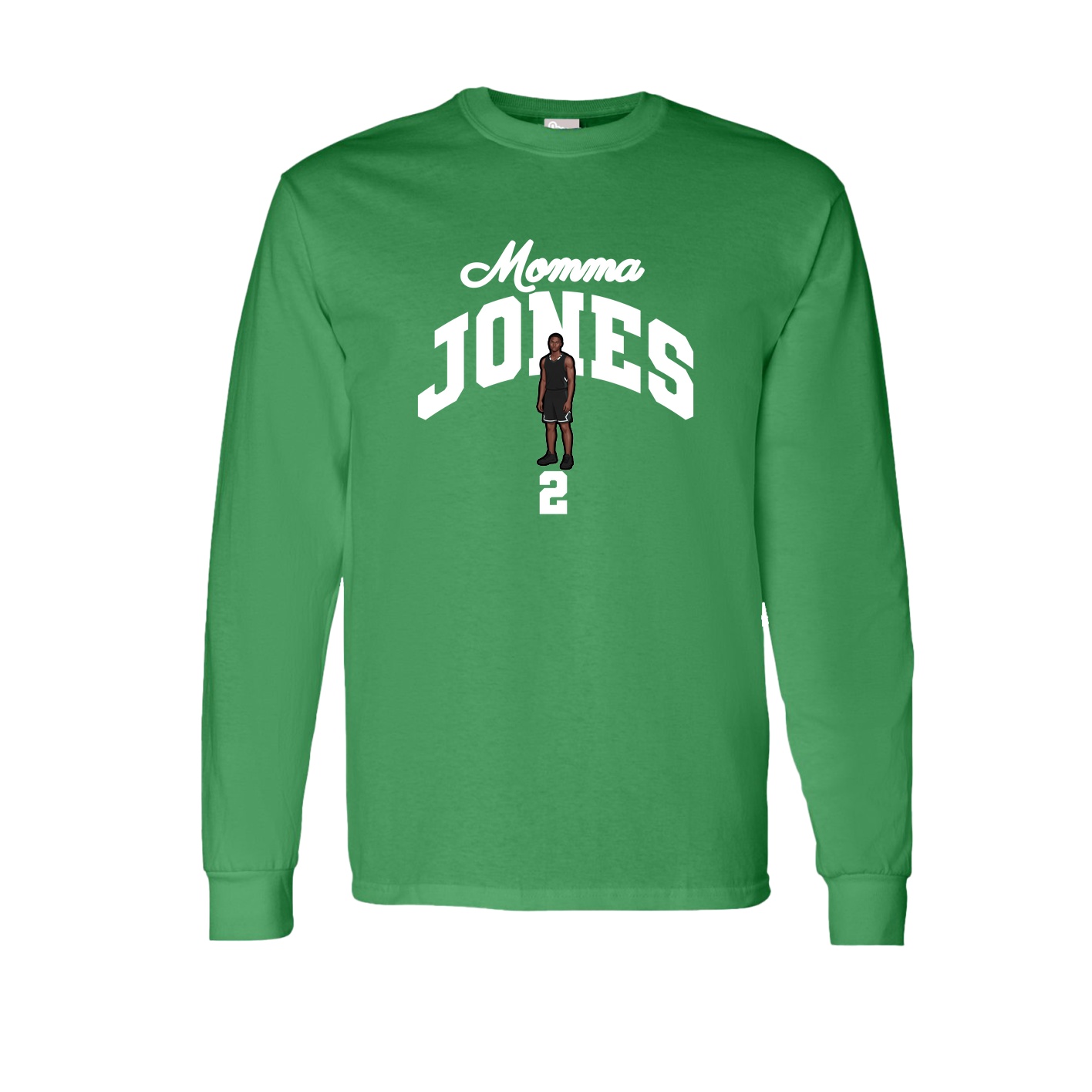 Long Sleeve Tee — Mothers Day Arch in Green