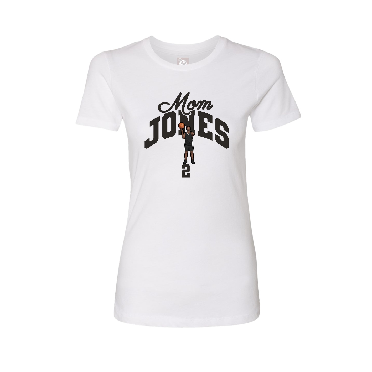 Womens Tee — Mothers Day Arch in White